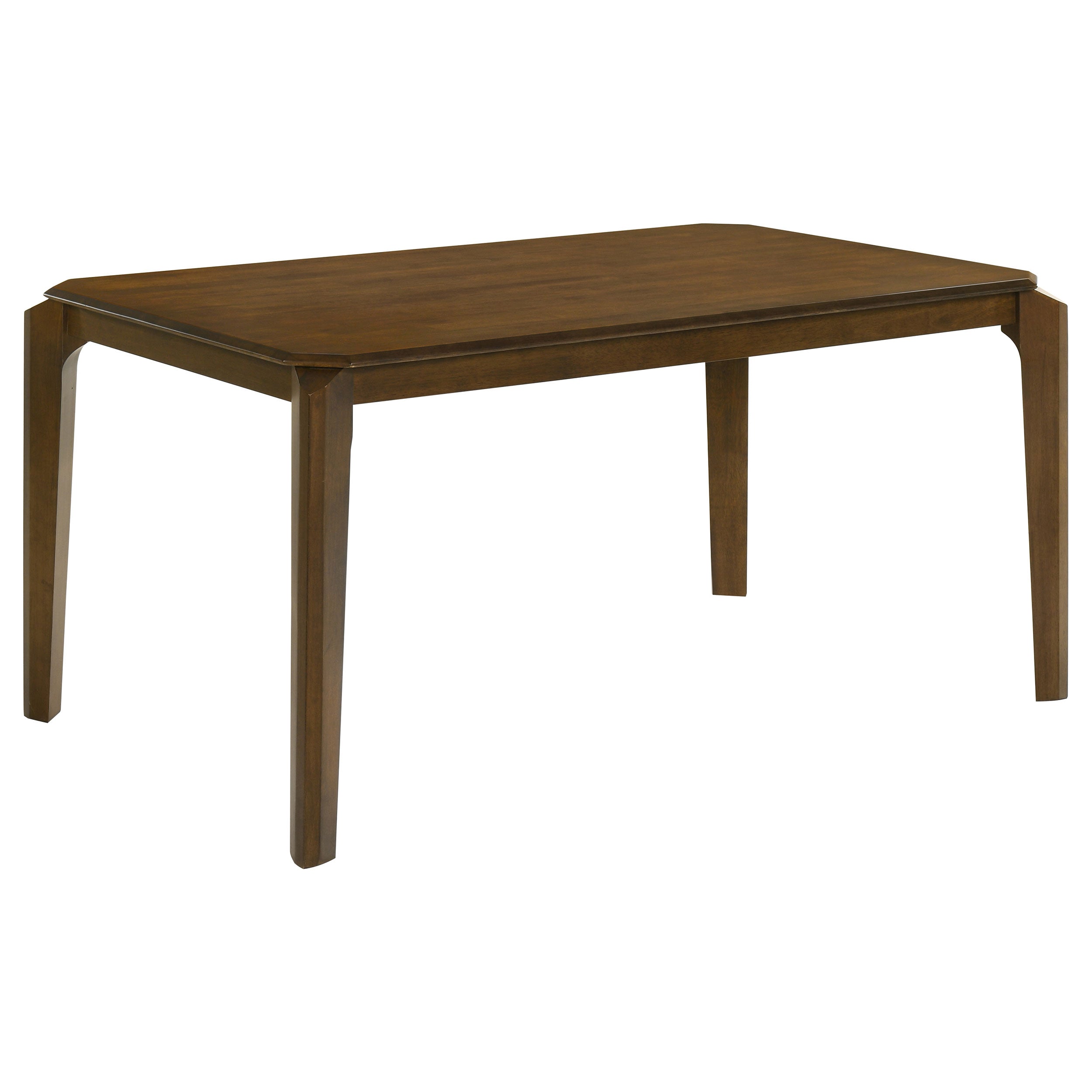 Almonte 59-inch Rectangular Wood Dining Table Dark Brown-
