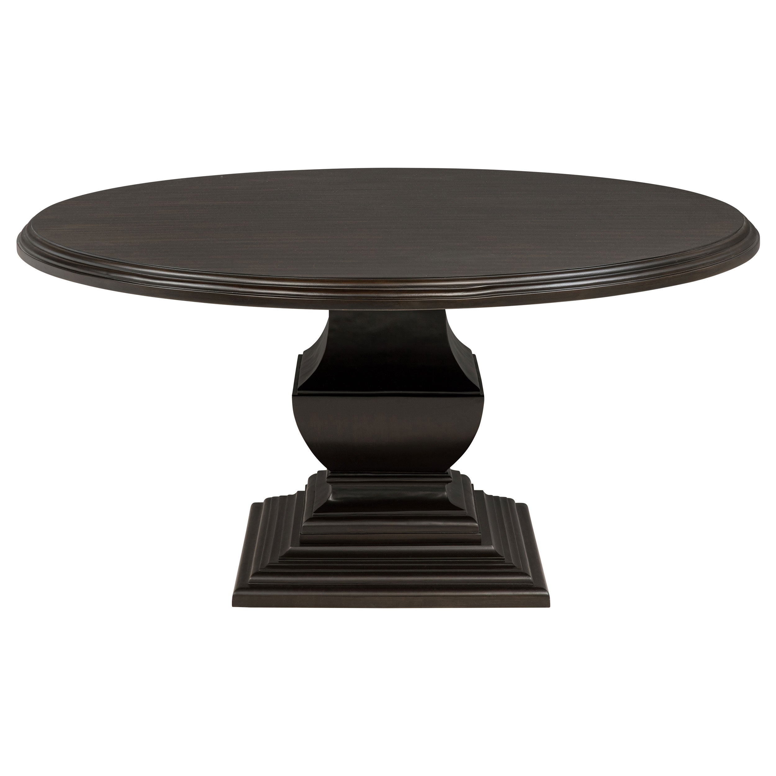Twyla 60-inch Round Wood Dining Room Table Dark Cocoa-