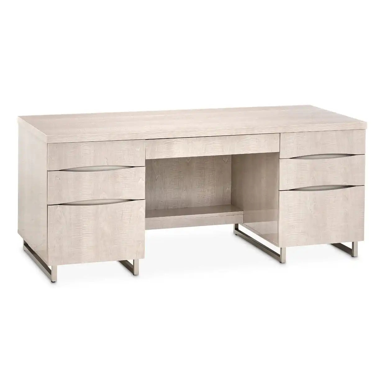 Marin - Desk - Greige - Best Buy Furniture