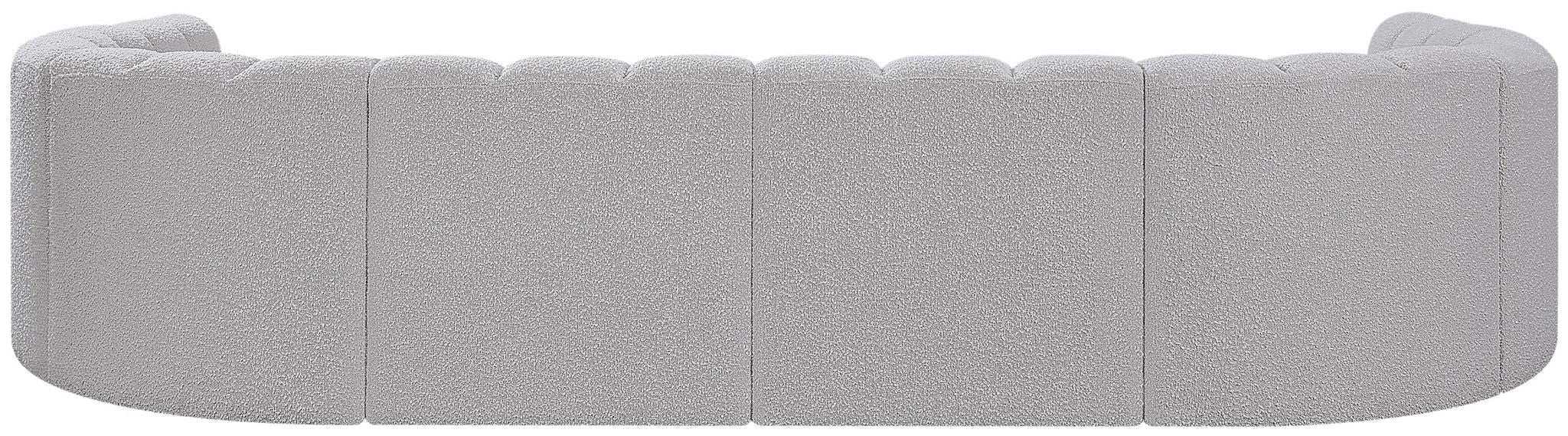 Arc - Boucle Fabric Modular Sectional