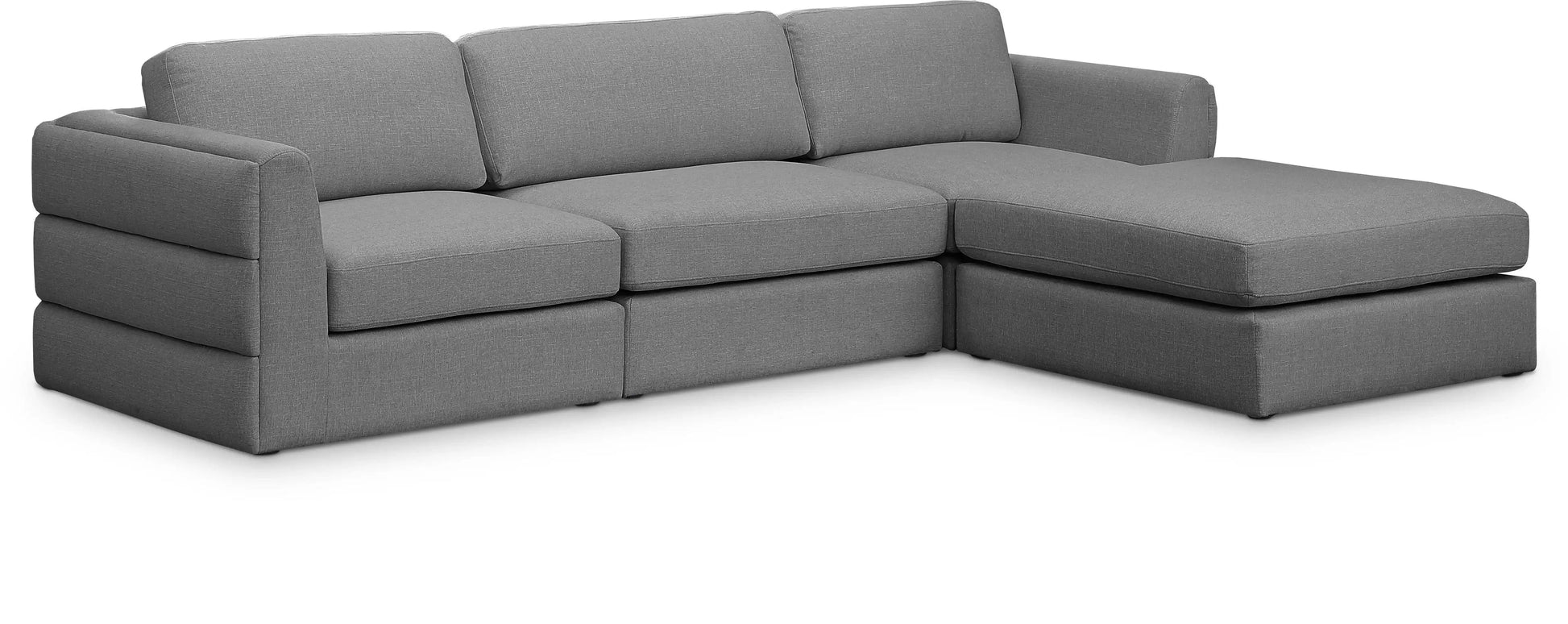 Beckham - 4 Piece Modular L-Sahped Sectional - Best Buy Furniture