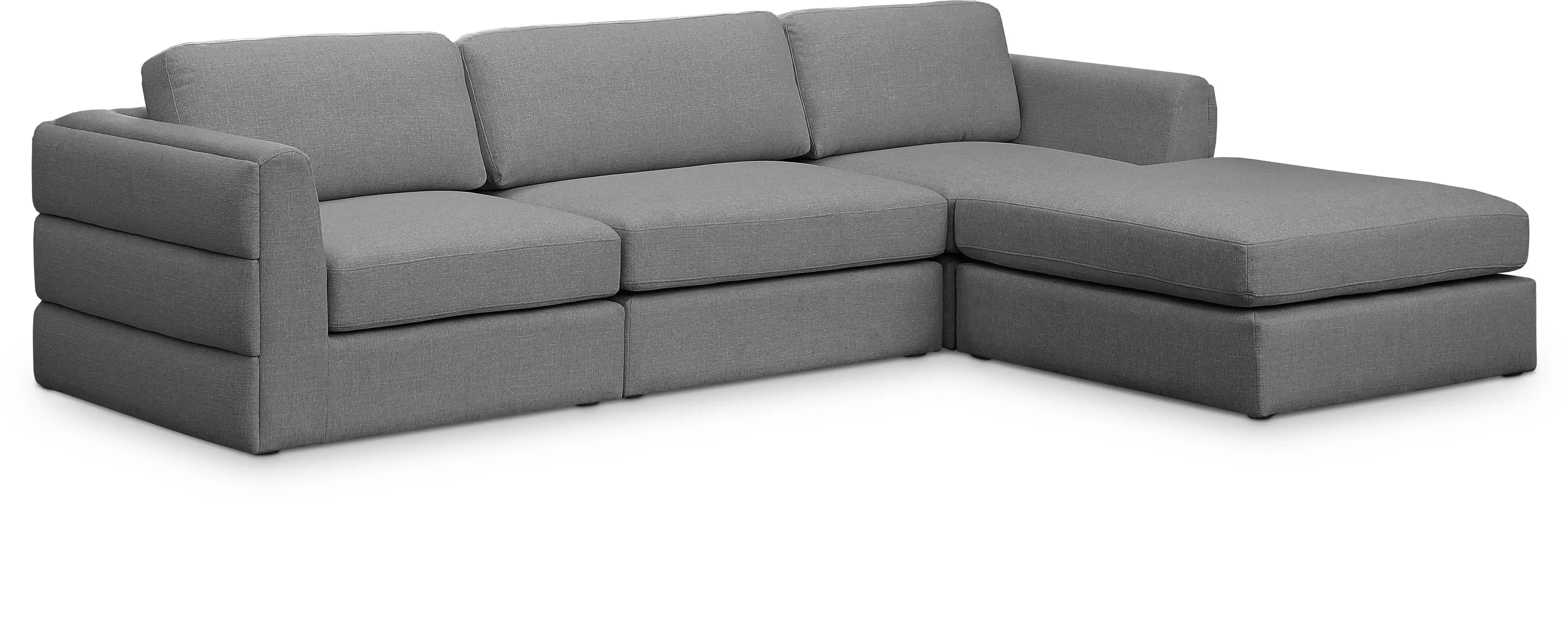 Beckham - 4 Piece Modular L-Sahped Sectional - Best Buy Furniture