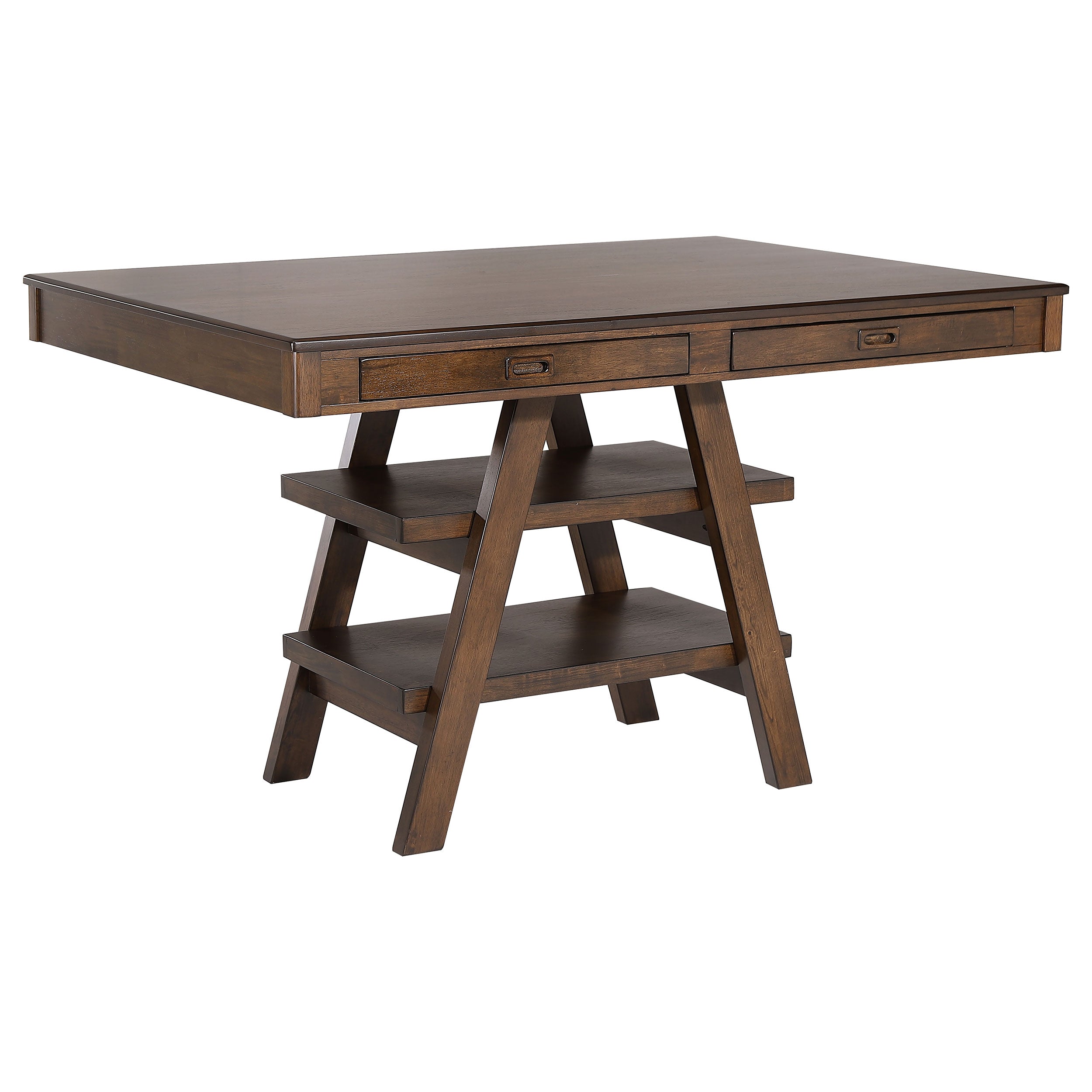 Dewey 5-piece Rectangular Dining Table Set Walnut-CoasterEssence