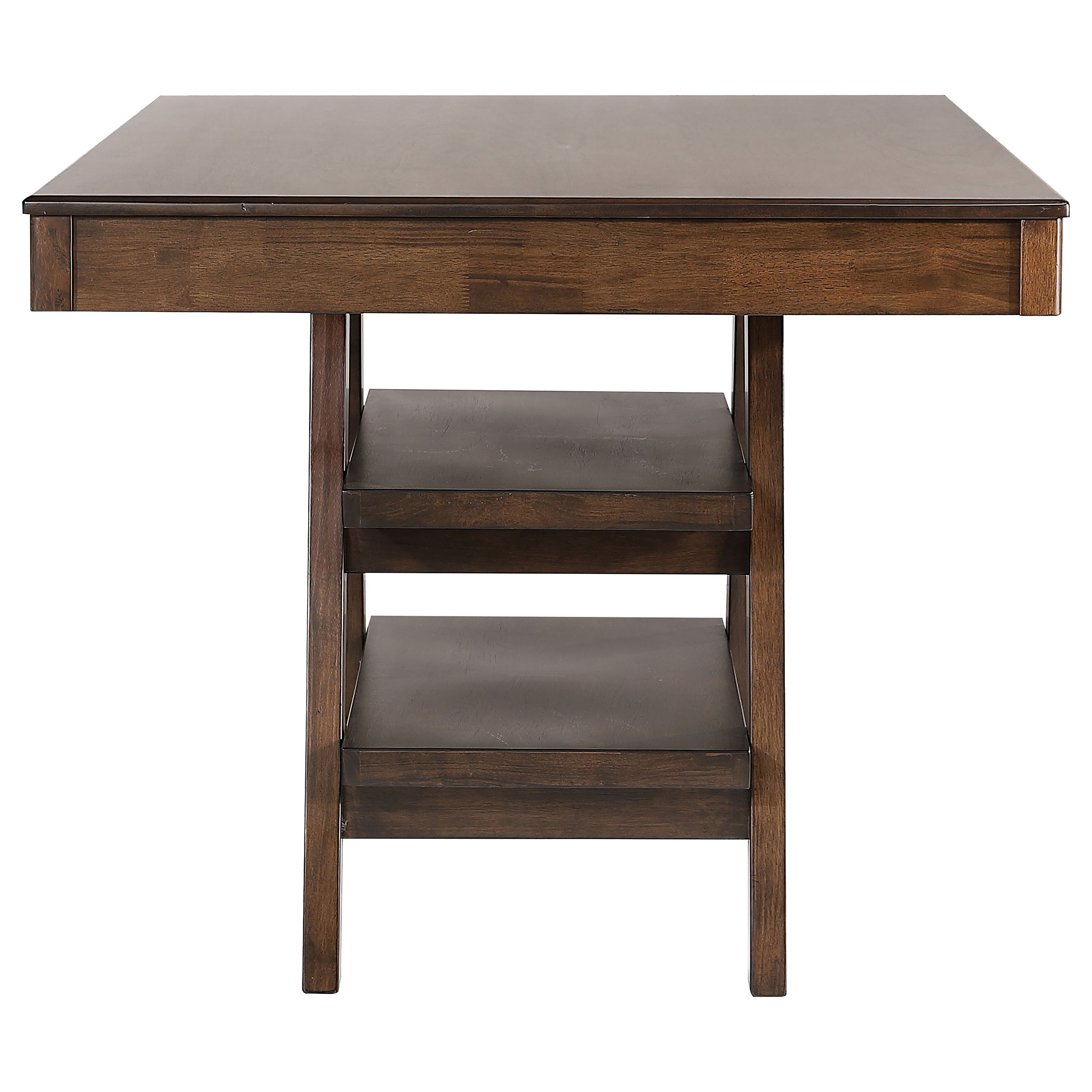 Dewey Rectangular 60-inch Counter Height Dining Table Walnut-CoasterEssence