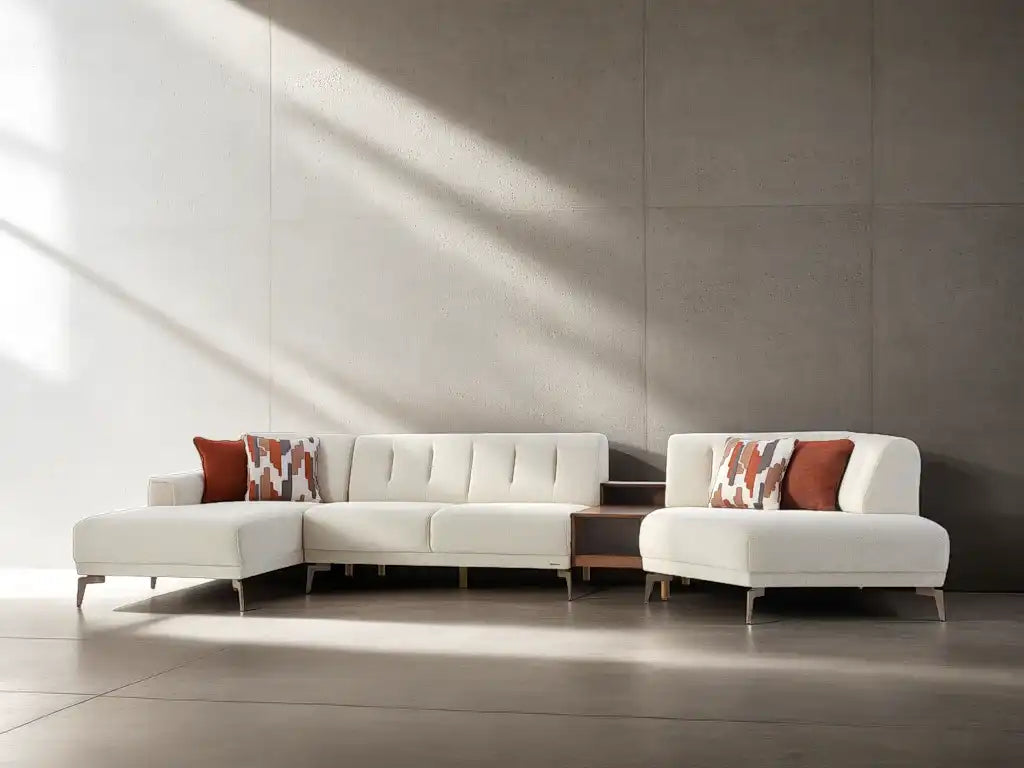 Atlanta Sleeper Sectional 4 PCS - Best Buy Furniture