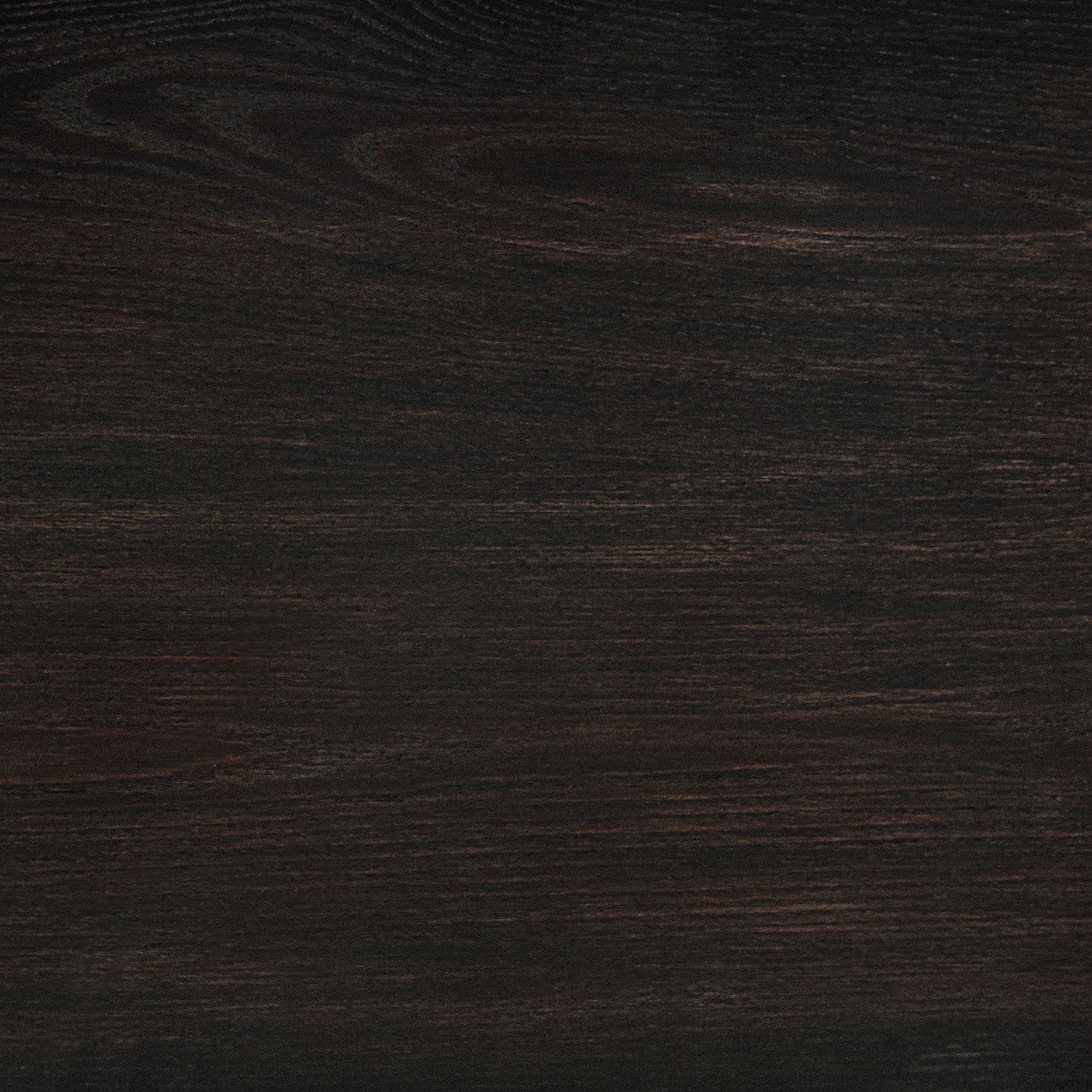 Leandro 60-inch Round Dining Table Burnished Black-