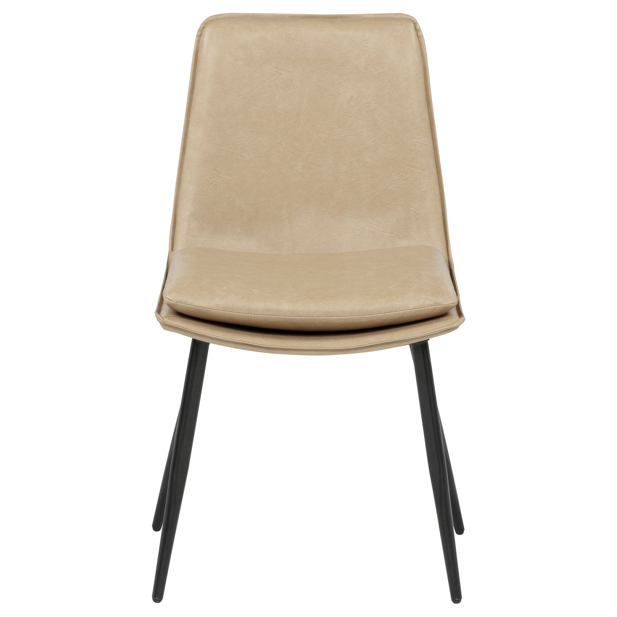 Ortega Upholstered Dining Side Chair Tan (Set of 2)-