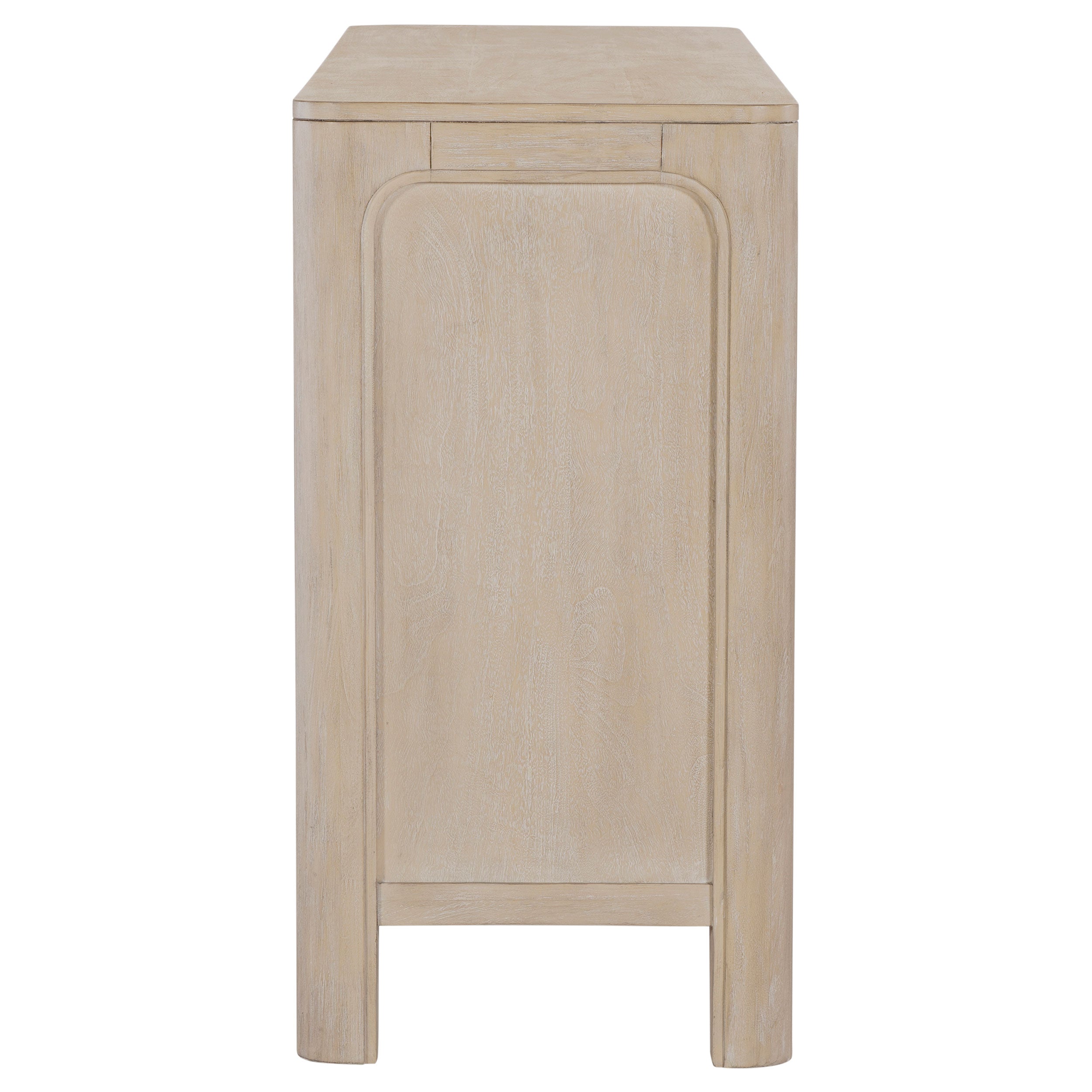 Solano Sliding Door Dining Sideboard Server Weathered Mango-