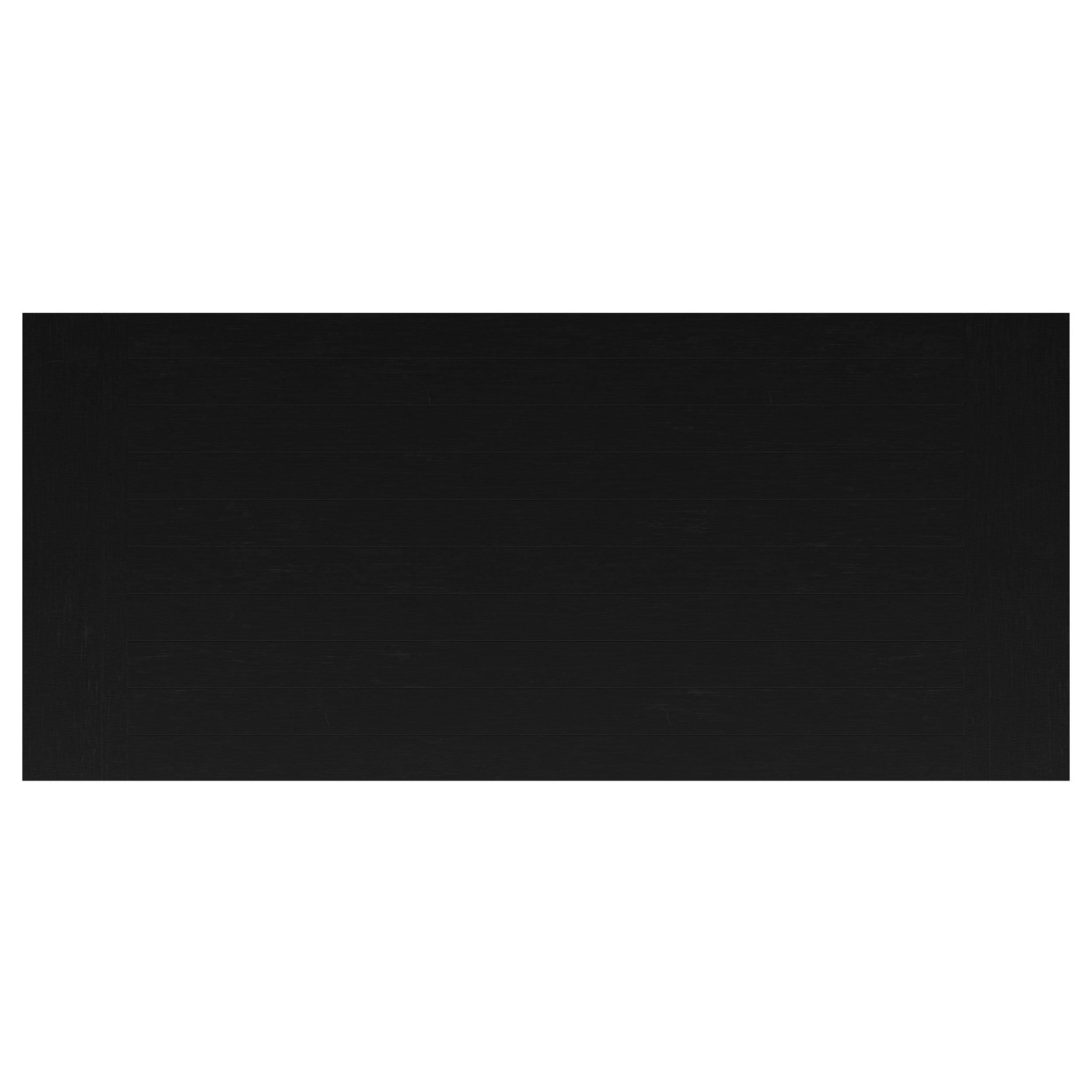 Florence 126-inch Extension Dining Table Distressed Black-