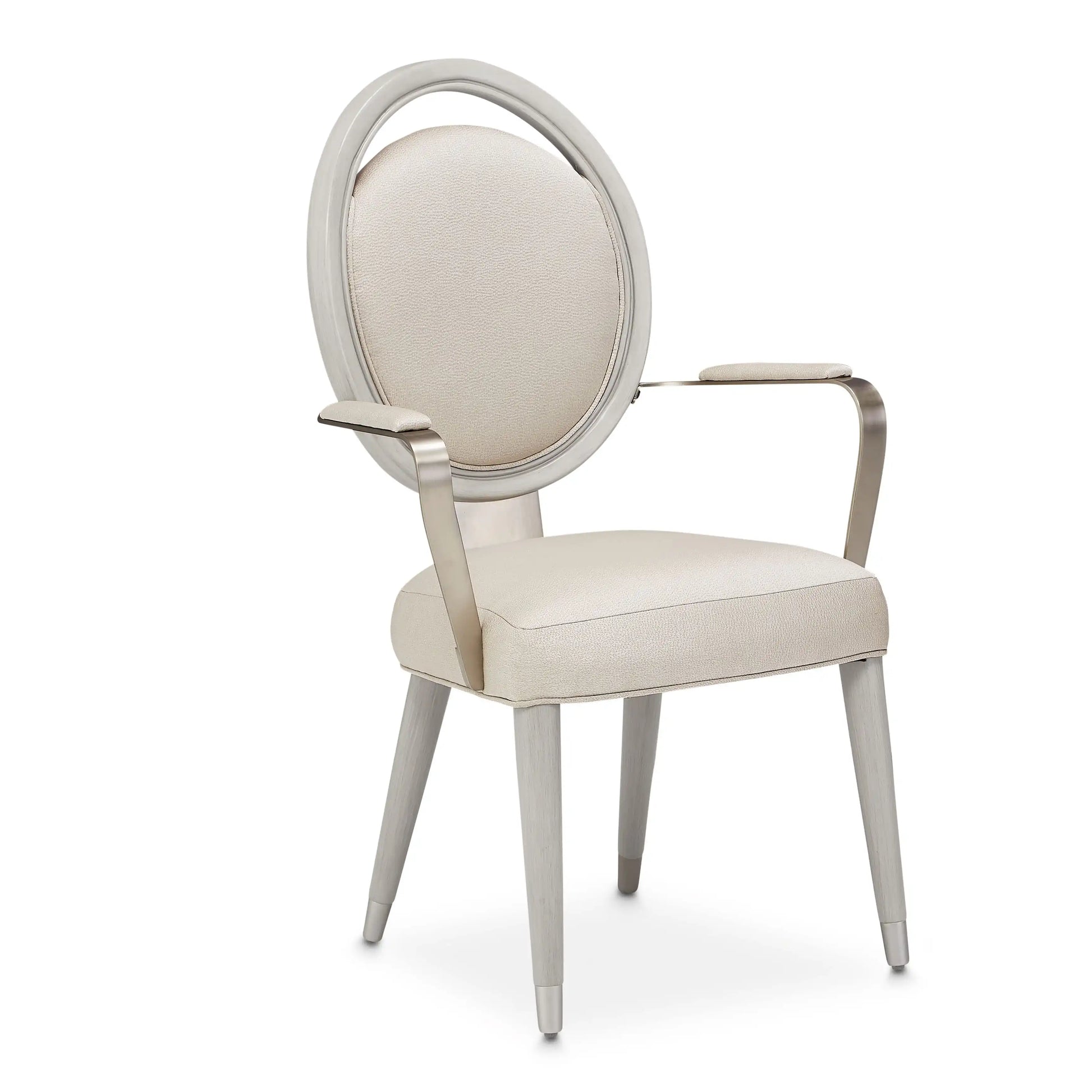 Eclipse - Arm Chair (Set of 2) - Moonlight Gray - Best Buy Furniture
