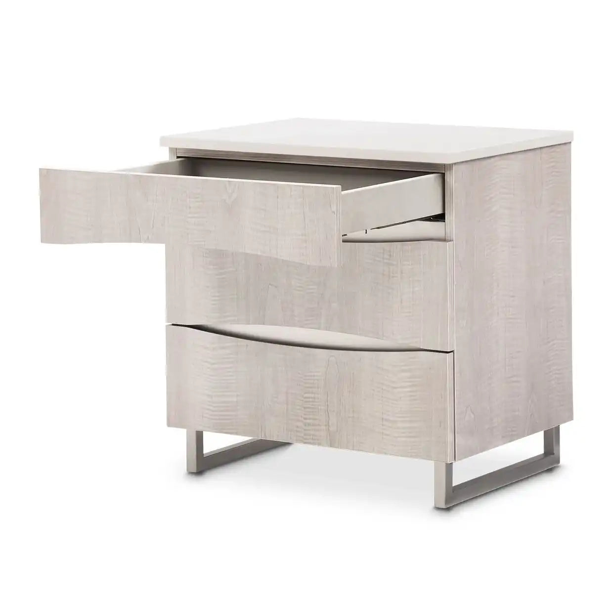 Marin - Nightstand - Beige - Best Buy Furniture