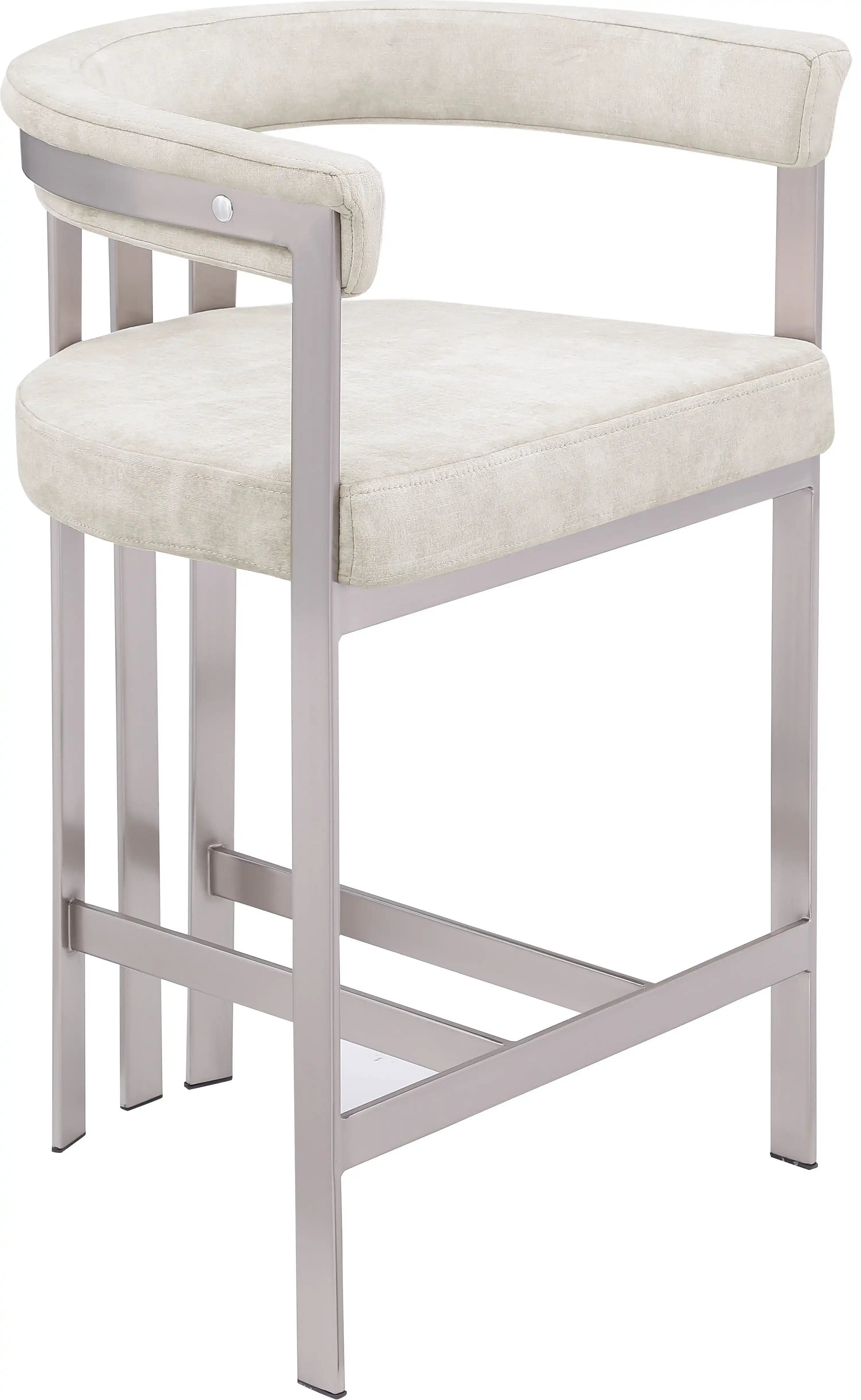 Marcello - Counter Stool (Set of 2) - Stone - Best Buy Furniture