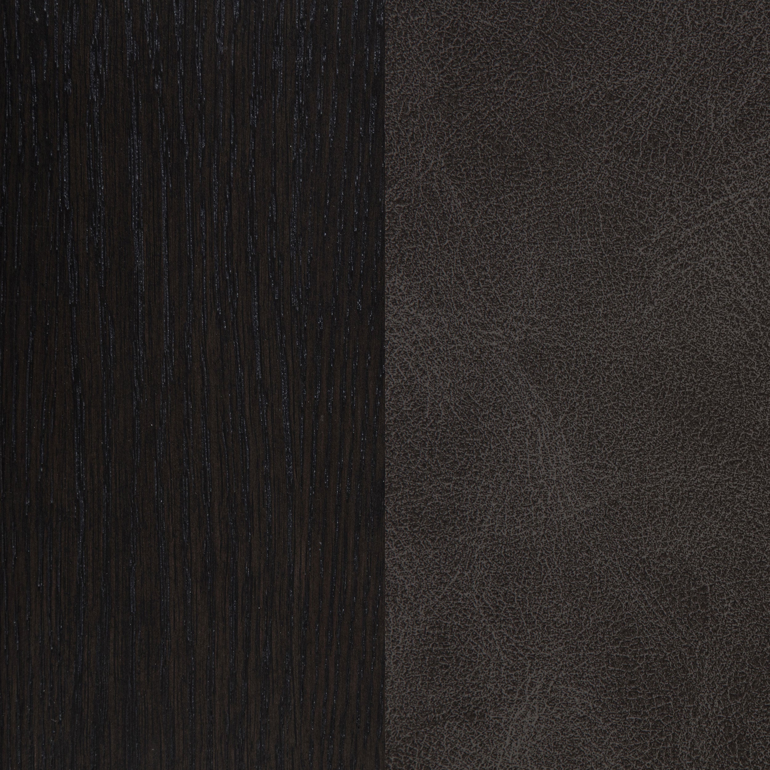 Averill Faux Leather Upholstered Dining Side Chair Dark Grey (Set of 2)-