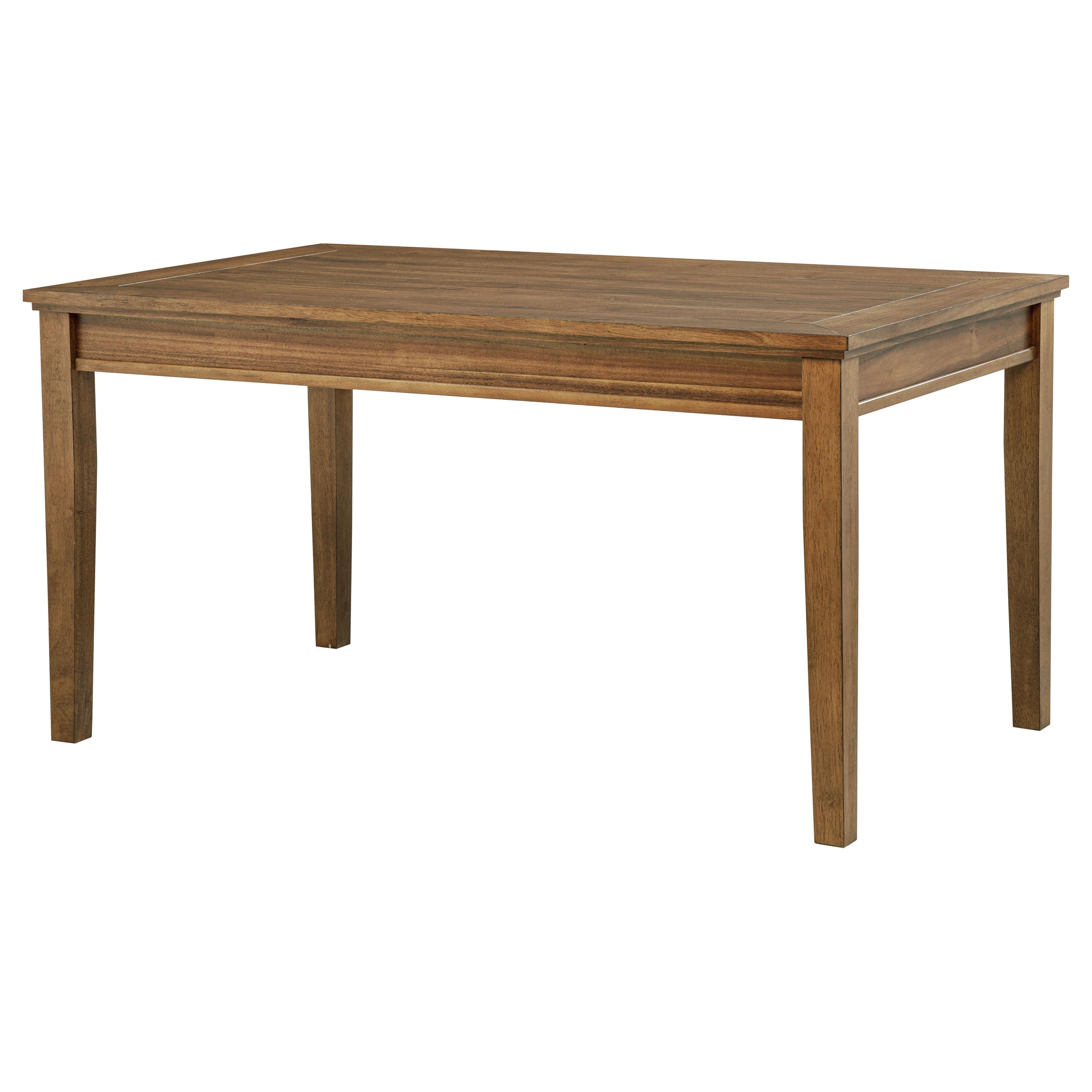 Atwood Rectangular Wood Dining Table Warm Brown-