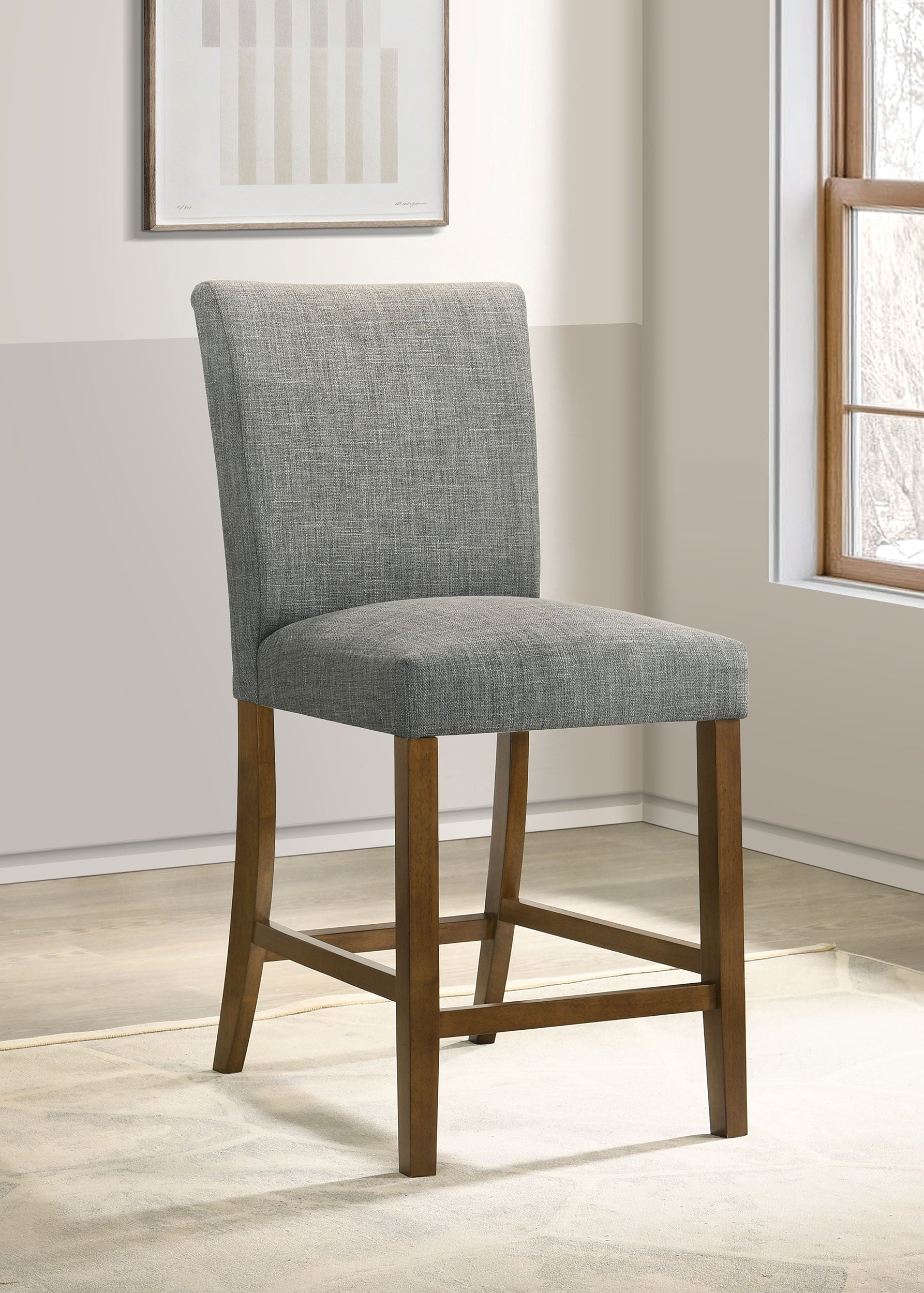 Paxton Upholstered Counter Height Dining Chair Green (Set of 2)-