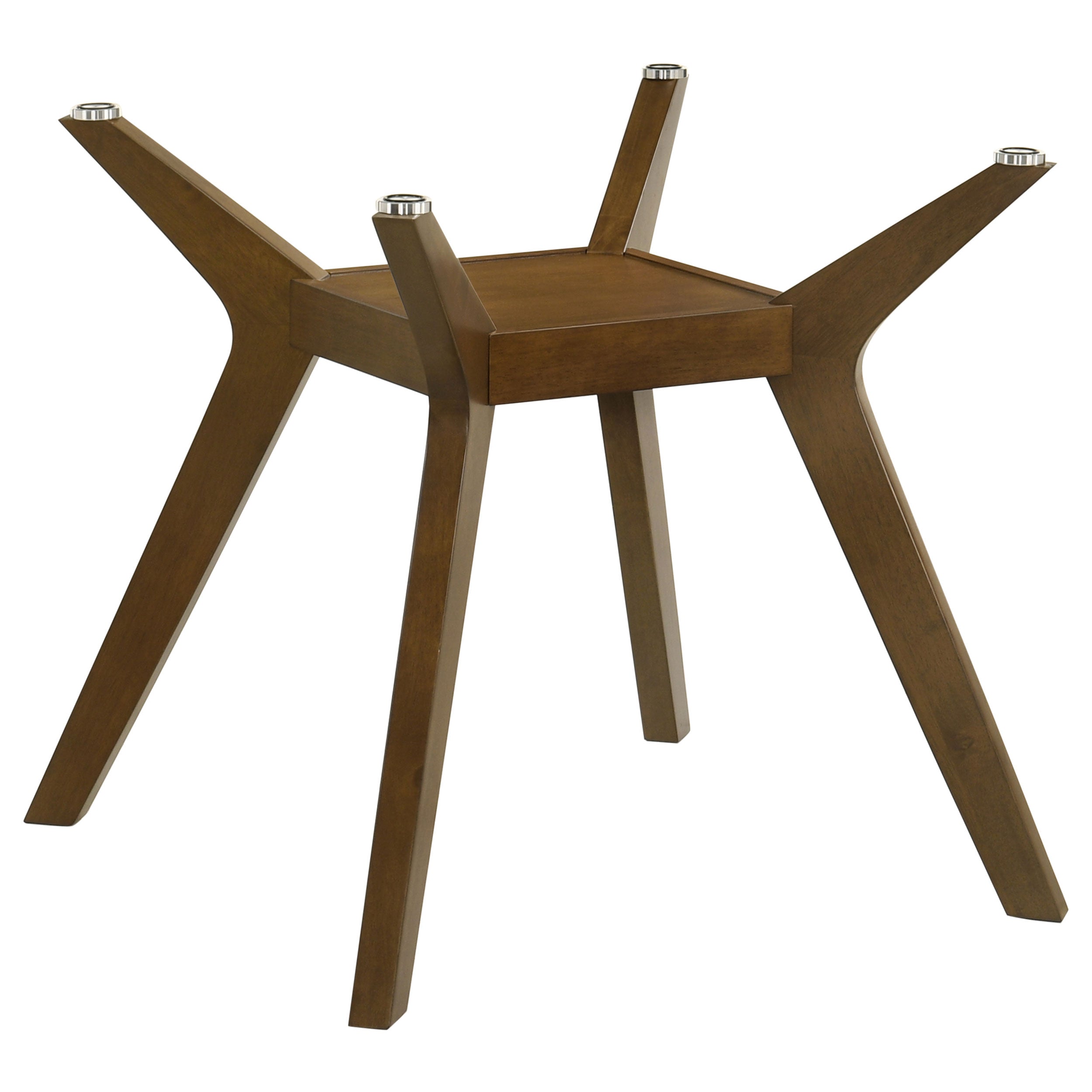 Paxton Square Wood Dining Table Base Brown-CoasterEveryday