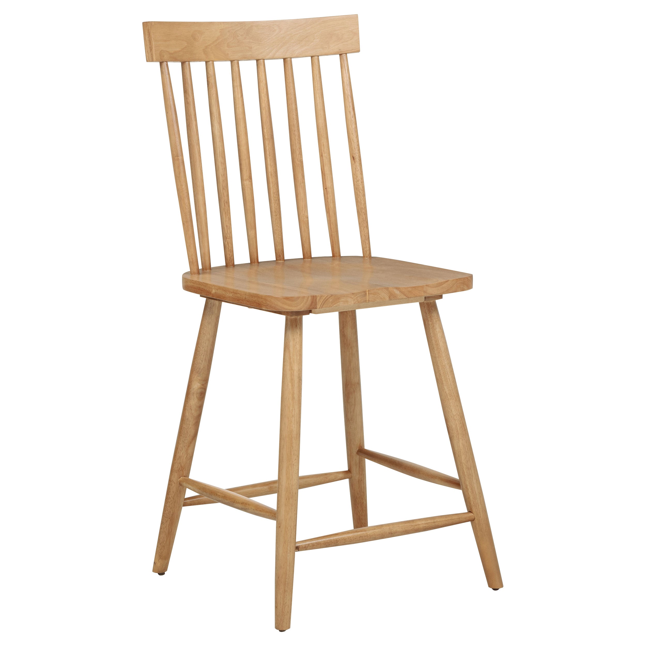 Andrews 5-piece Round Counter Height Dining Set Light Ash-