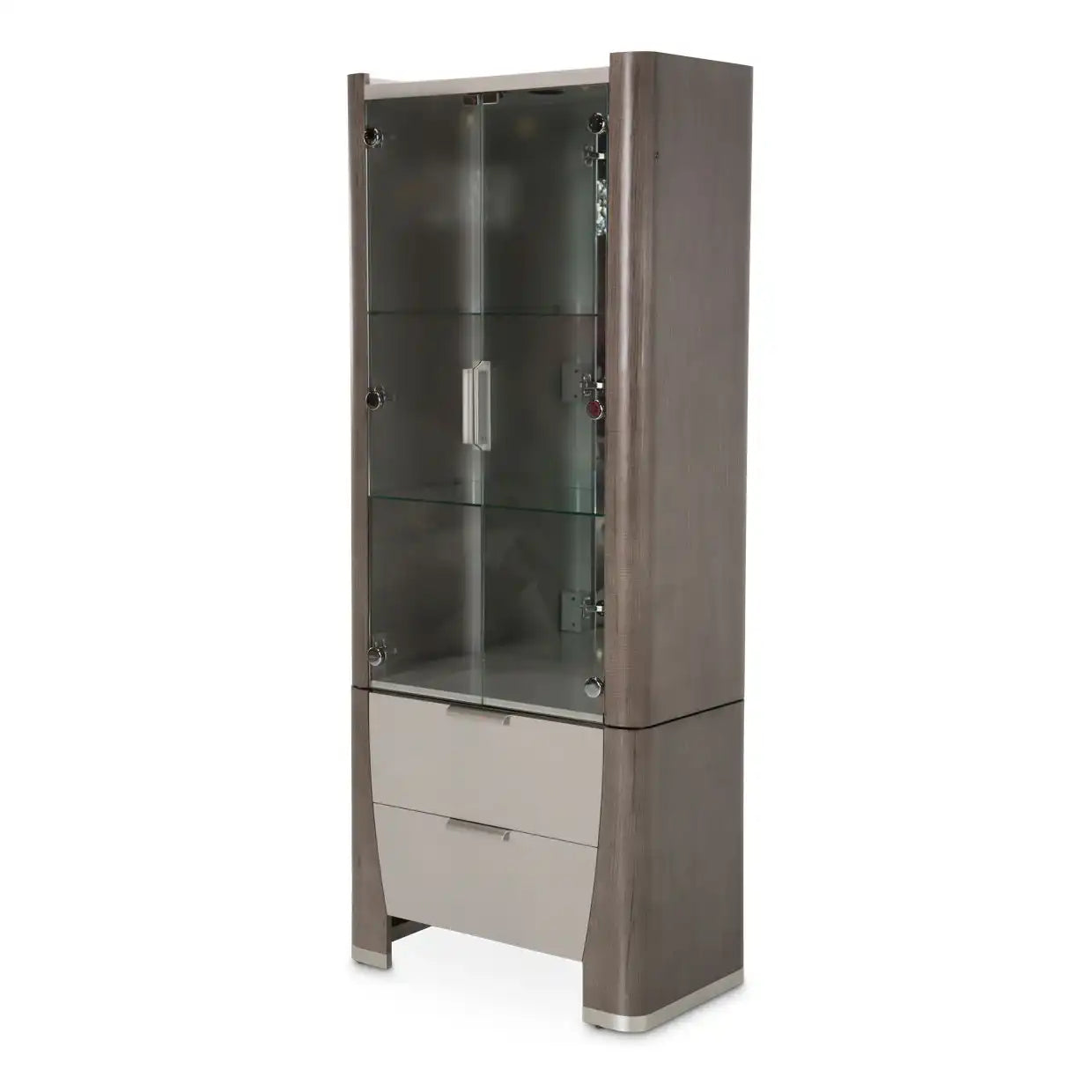 Roxbury Park - Display Cabinet - Slate - Best Buy Furniture