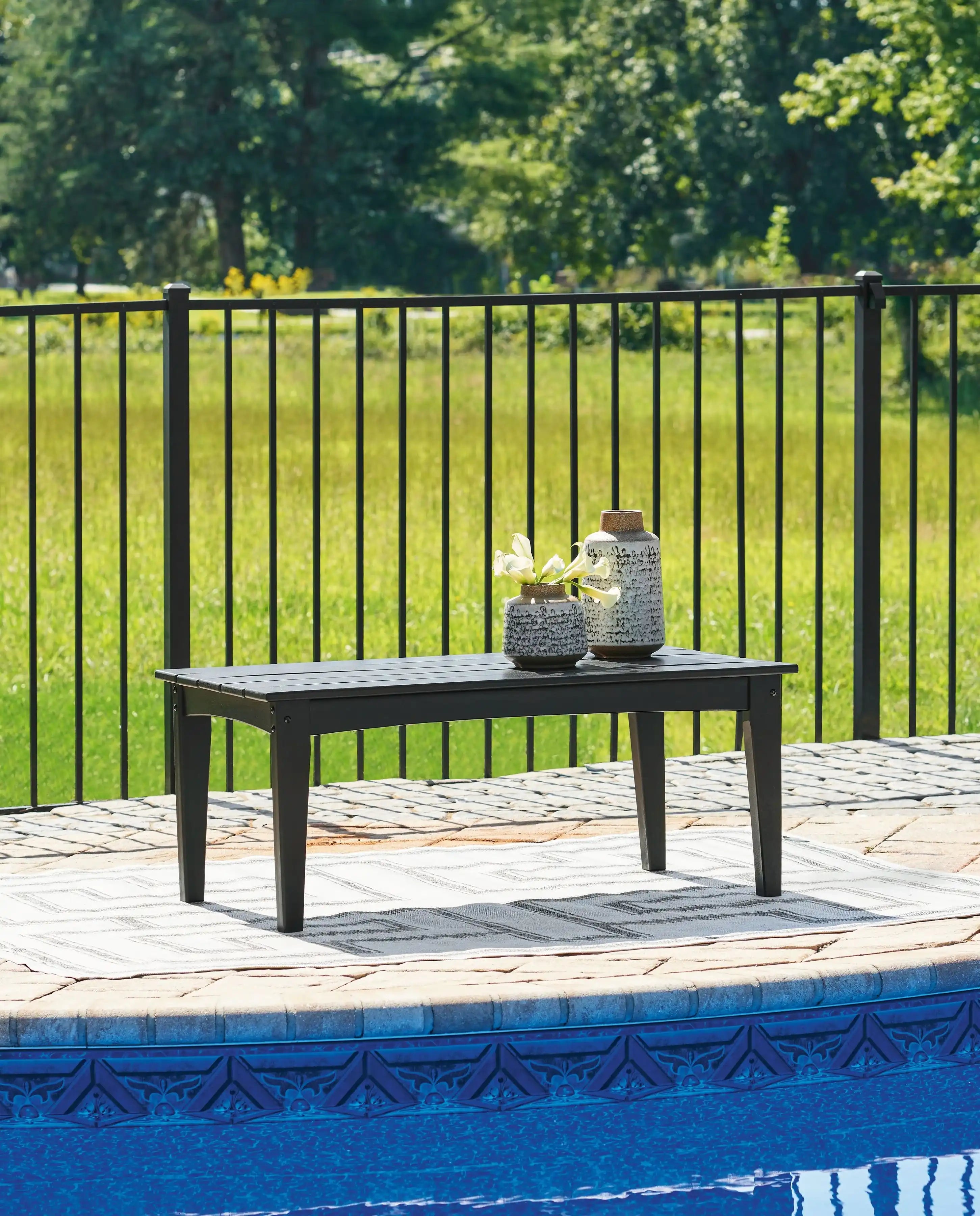 Hyland Wave - Rectangular Cocktail Table - Best Buy Furniture
