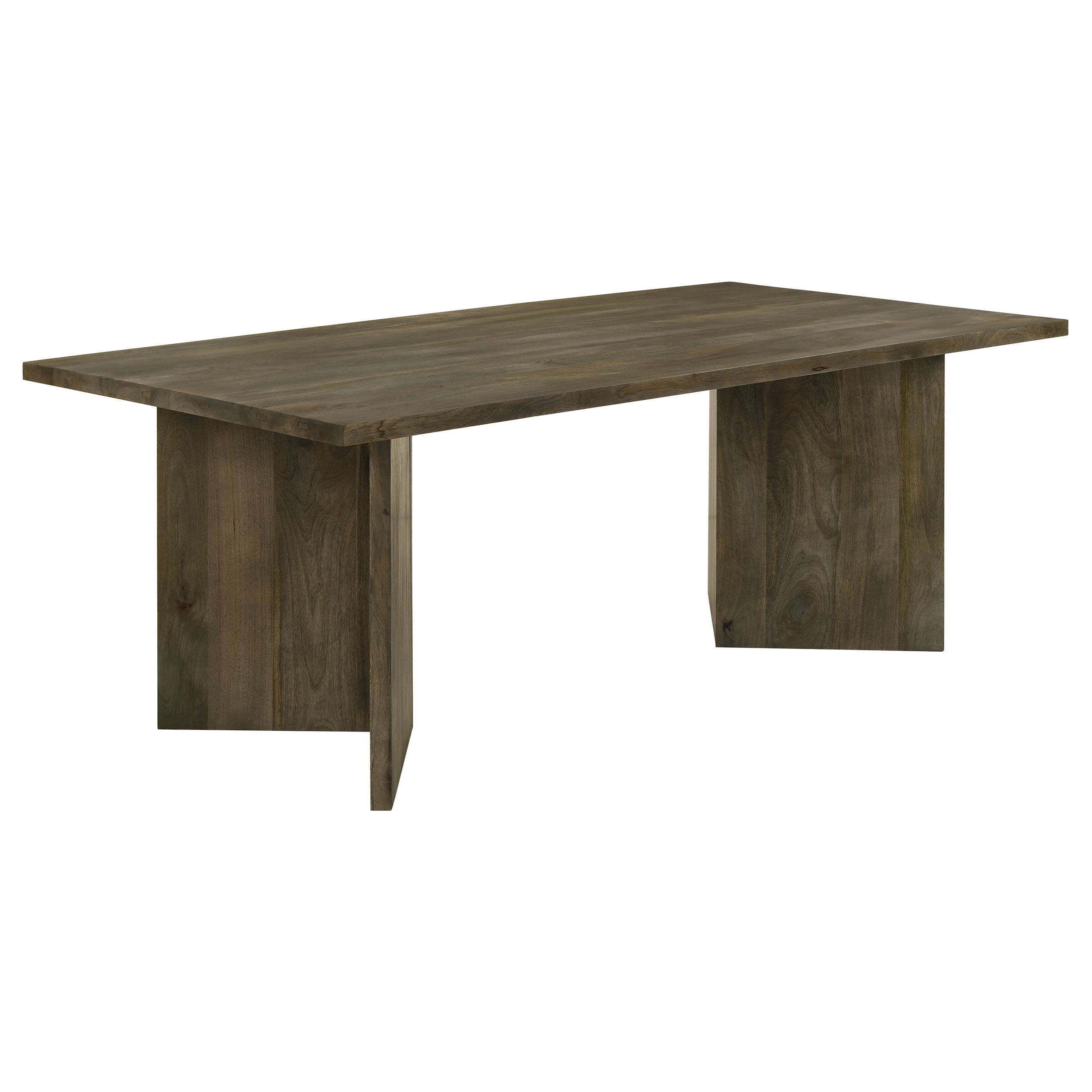 Tyler 80-inch Solid Wood Dining Table Mango Brown-