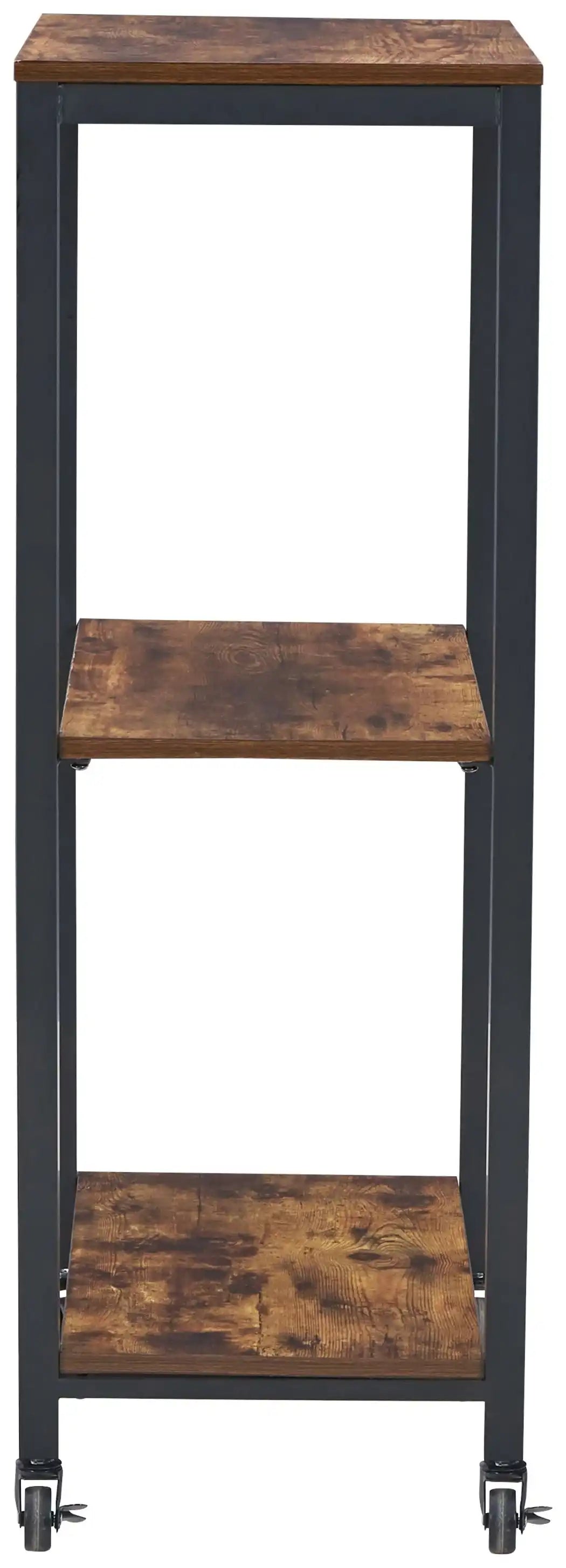 Bevinfield - Bar Cart - Brown / Black - Best Buy Furniture