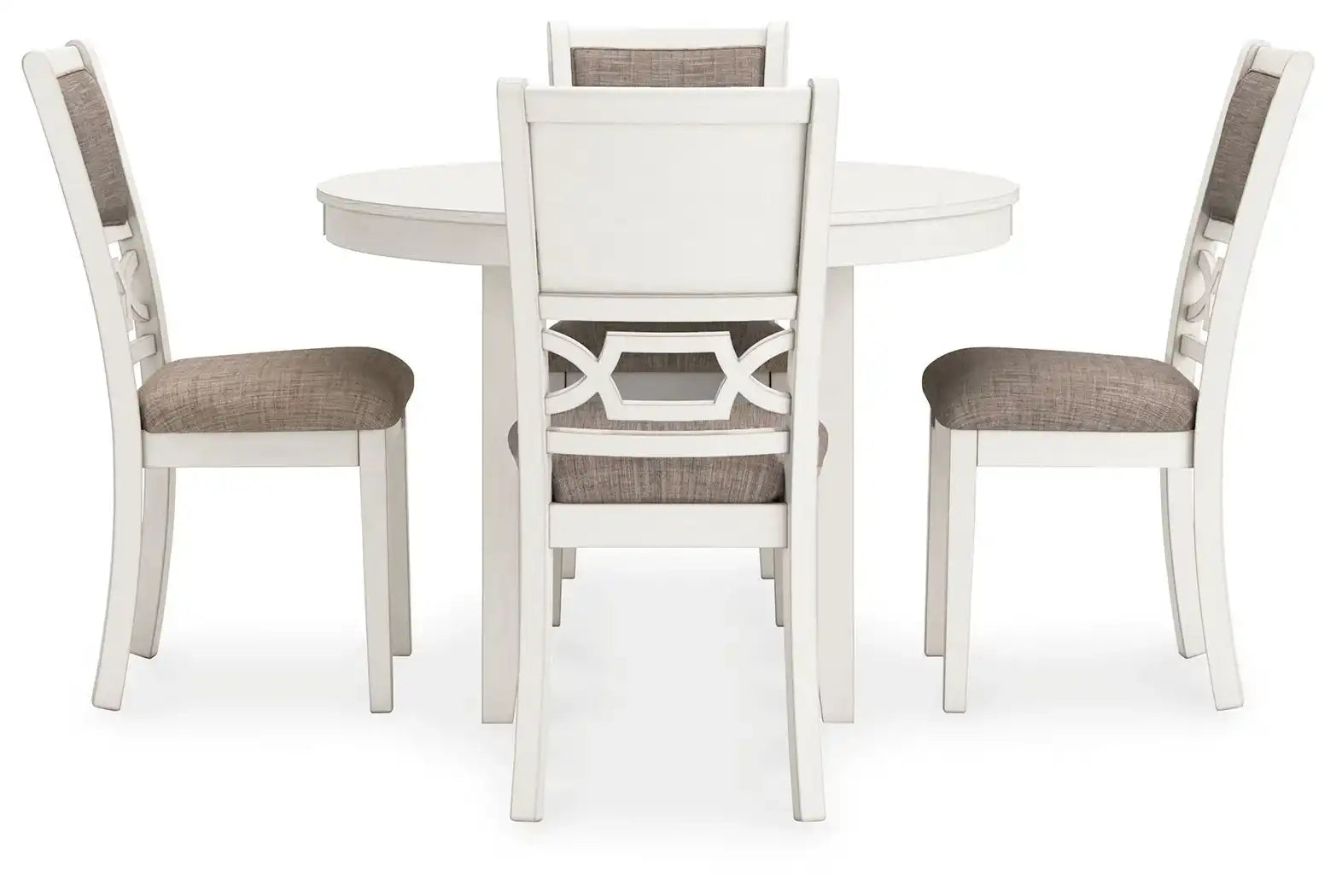 Erinberg - Dining Room Table Set (Set of 5) - Antique White - Best Buy Furniture