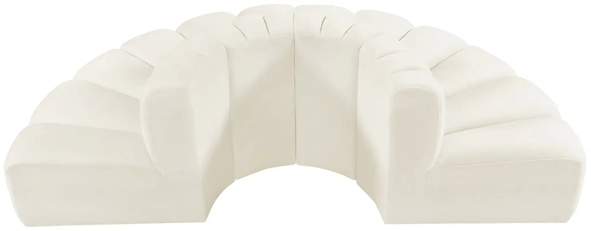 Arc - Velvet 4 Piece Modular Sofa