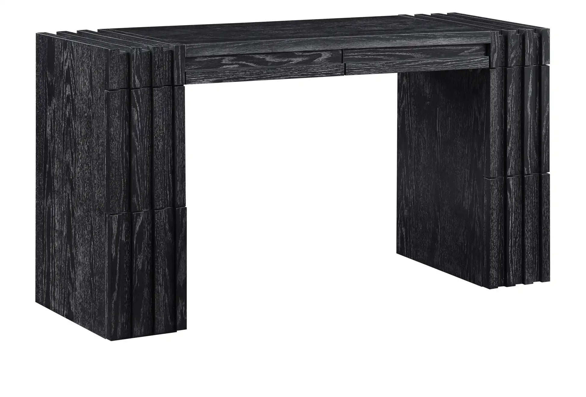 Stanton - Oak Veneer And Solid Wood Table - Best Buy Furniture