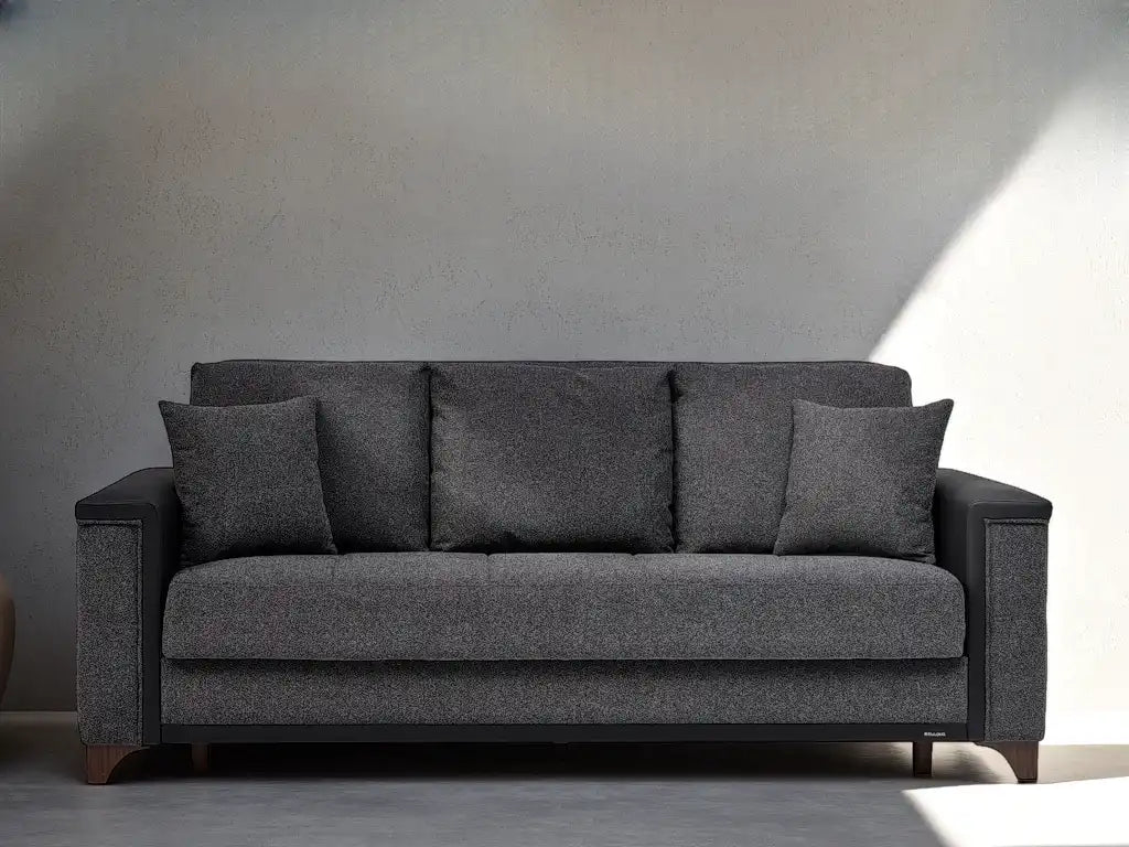 Charlotte Sleeper Sofa Bed – 93" Wide with Storage & Zero Wall Mechanism | Modern Convertible Sofa - Best Buy Furniture