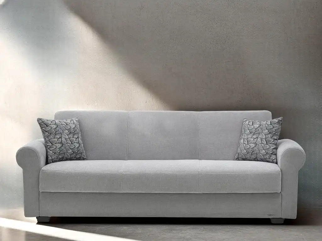 Elita S Sleeper Sofa Bed – 92" Wide with Storage | Modern Convertible Sofa for Living Room - Best Buy Furniture