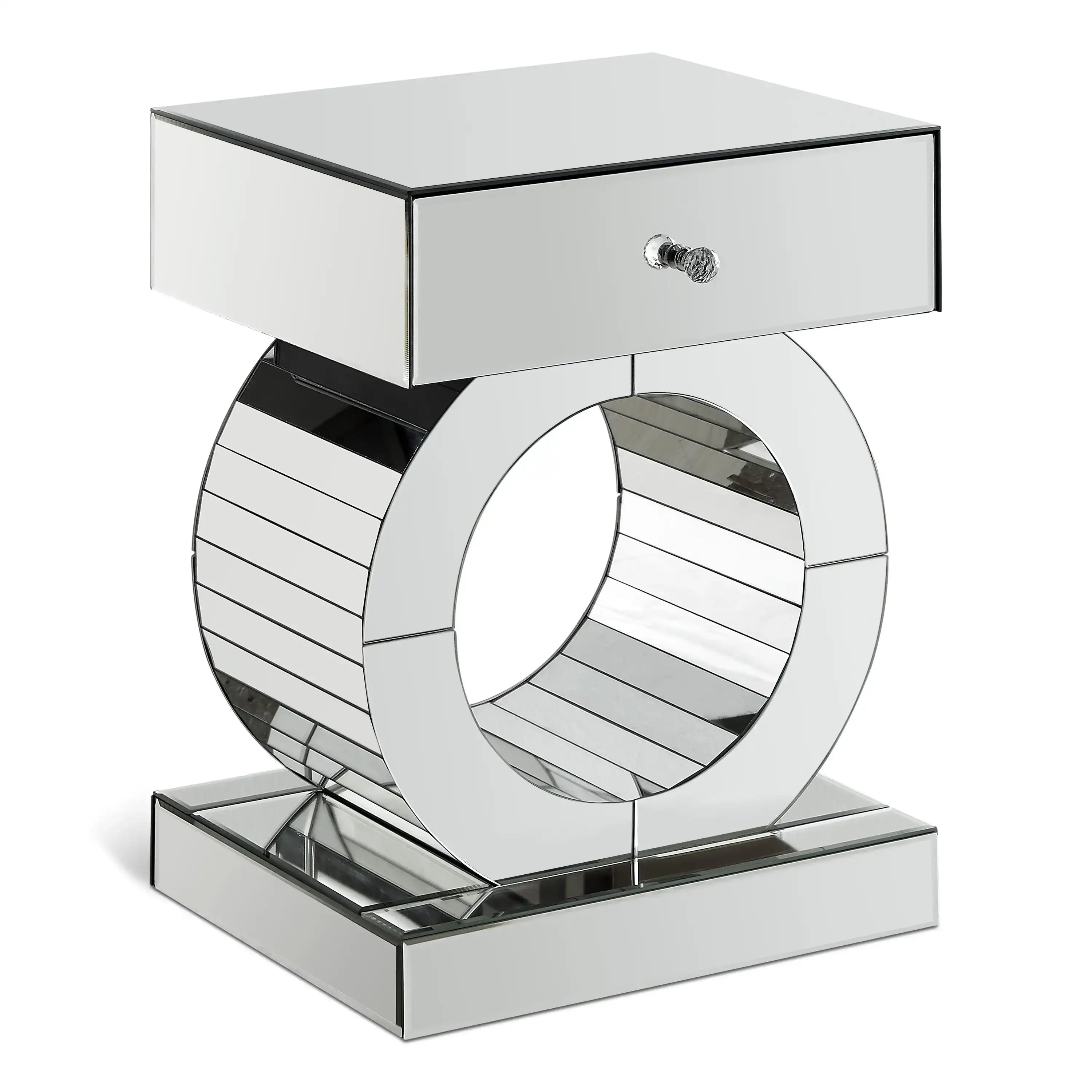 Jocelyn - End Table - Pearl Silver - Best Buy Furniture