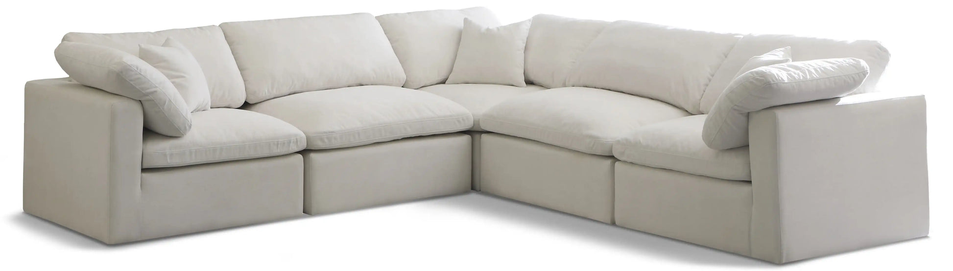 Plush - 5 Piece Modular Sectional - Best Buy Furniture