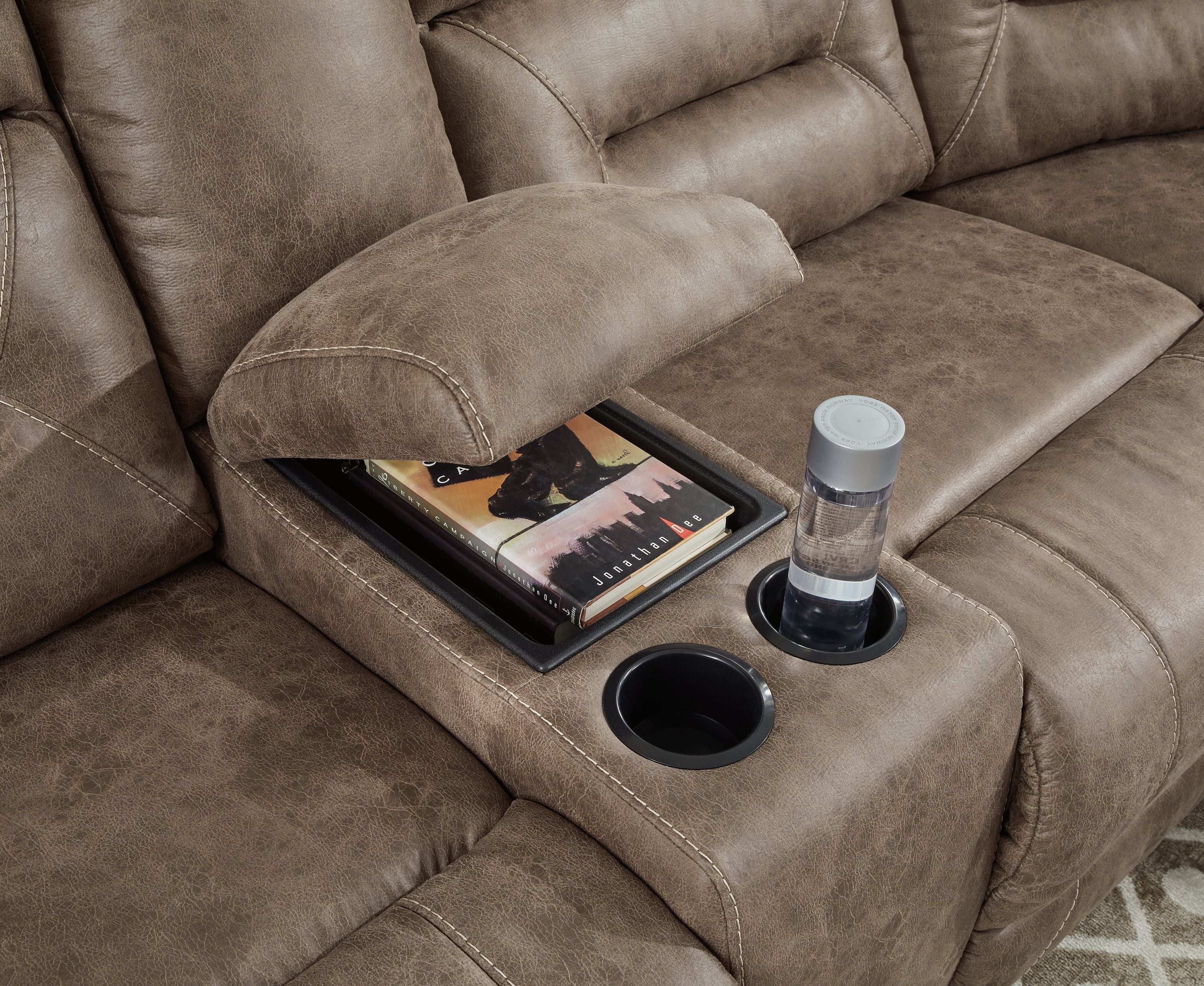 Ravenel - Power Reclining Sectional - Best Buy Furniture
