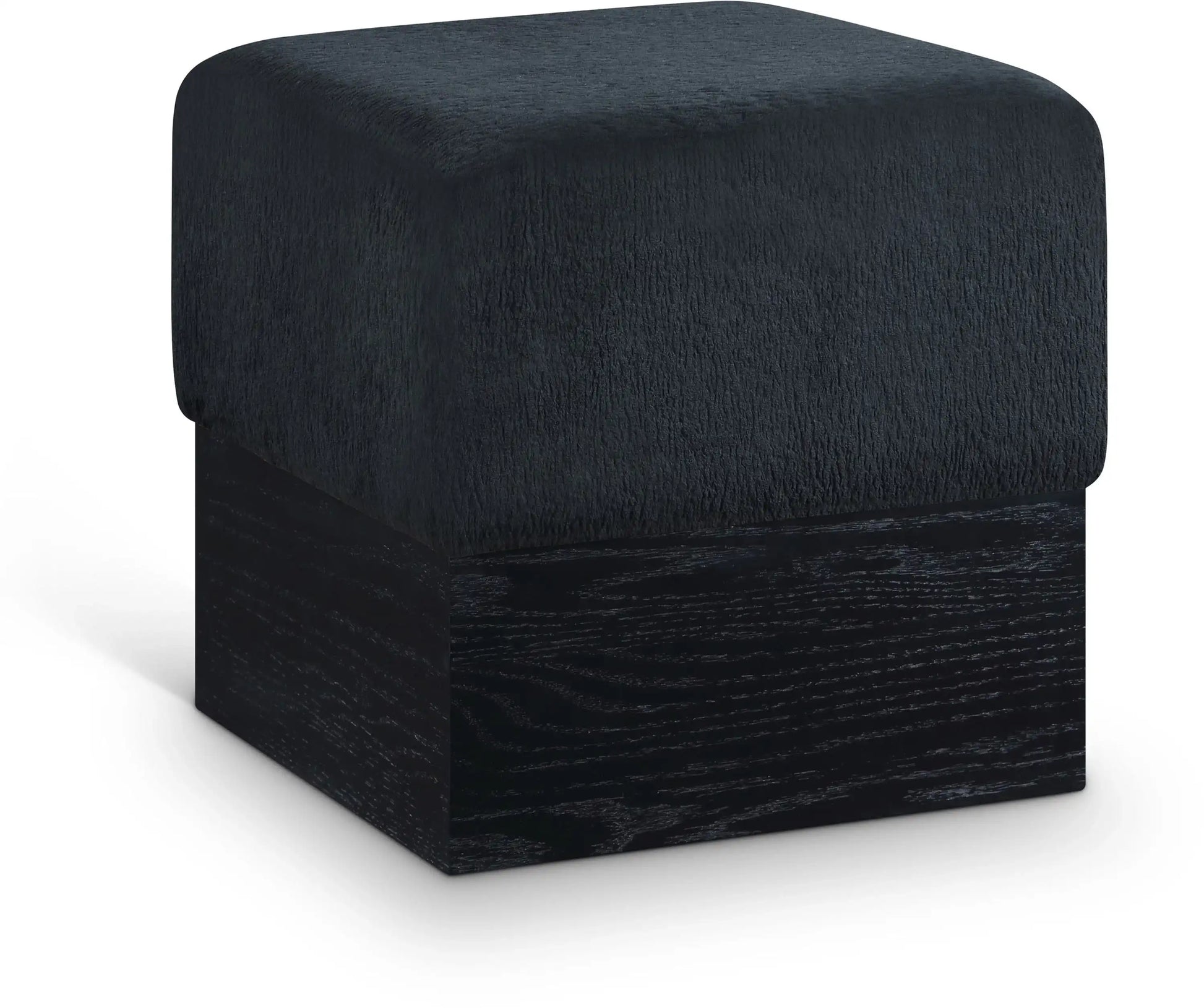 Havre - Ottoman / Stool With Black Base - Best Buy Furniture
