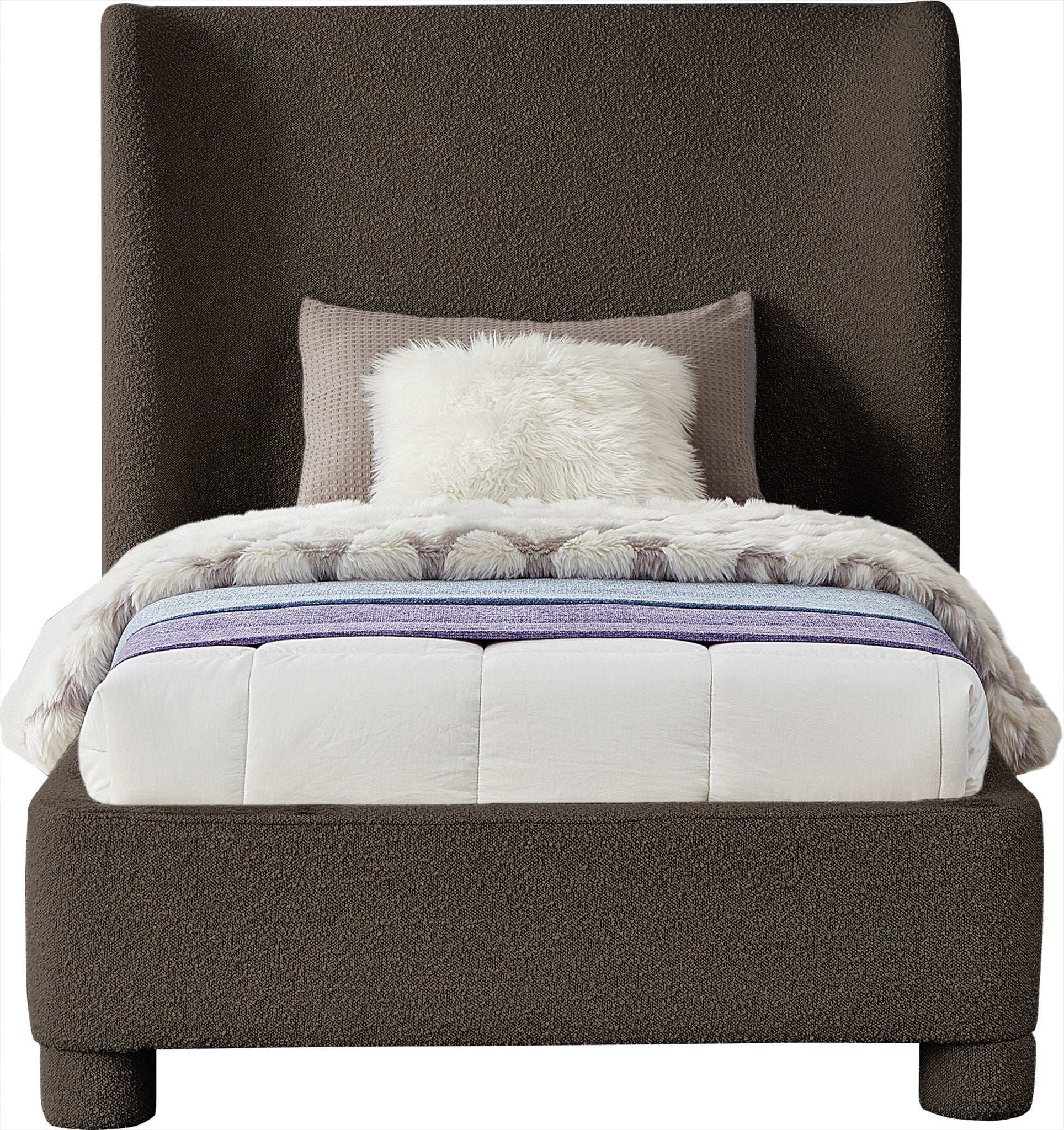 Penny - Boucle Fabric Bed
