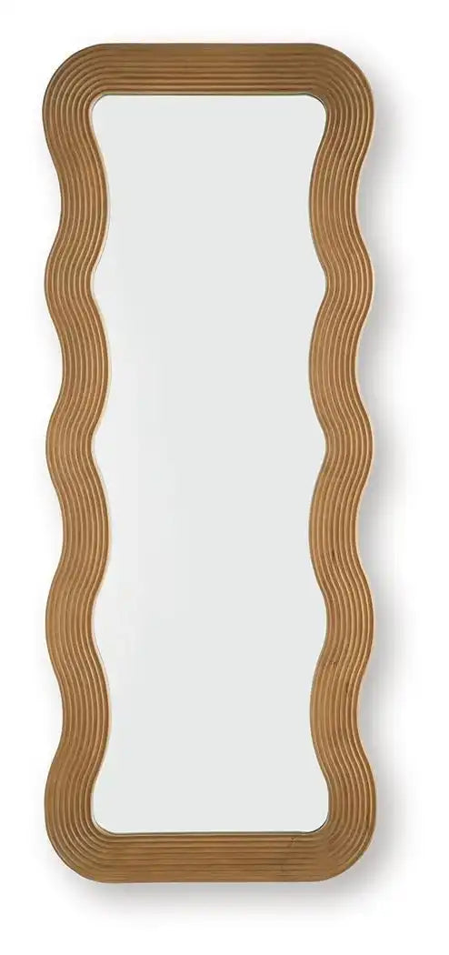 Ellisonville - Floor Mirror - Brown - Best Buy Furniture