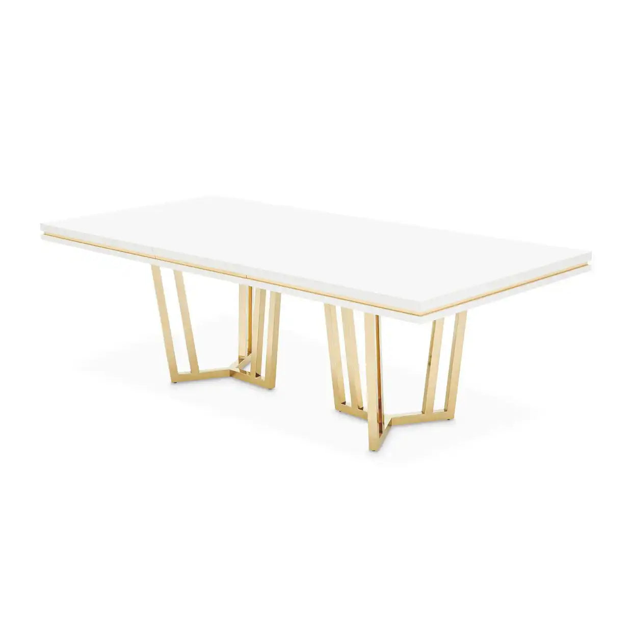 Palm Gate - Rectangular Dining Table - Cloud White - Best Buy Furniture