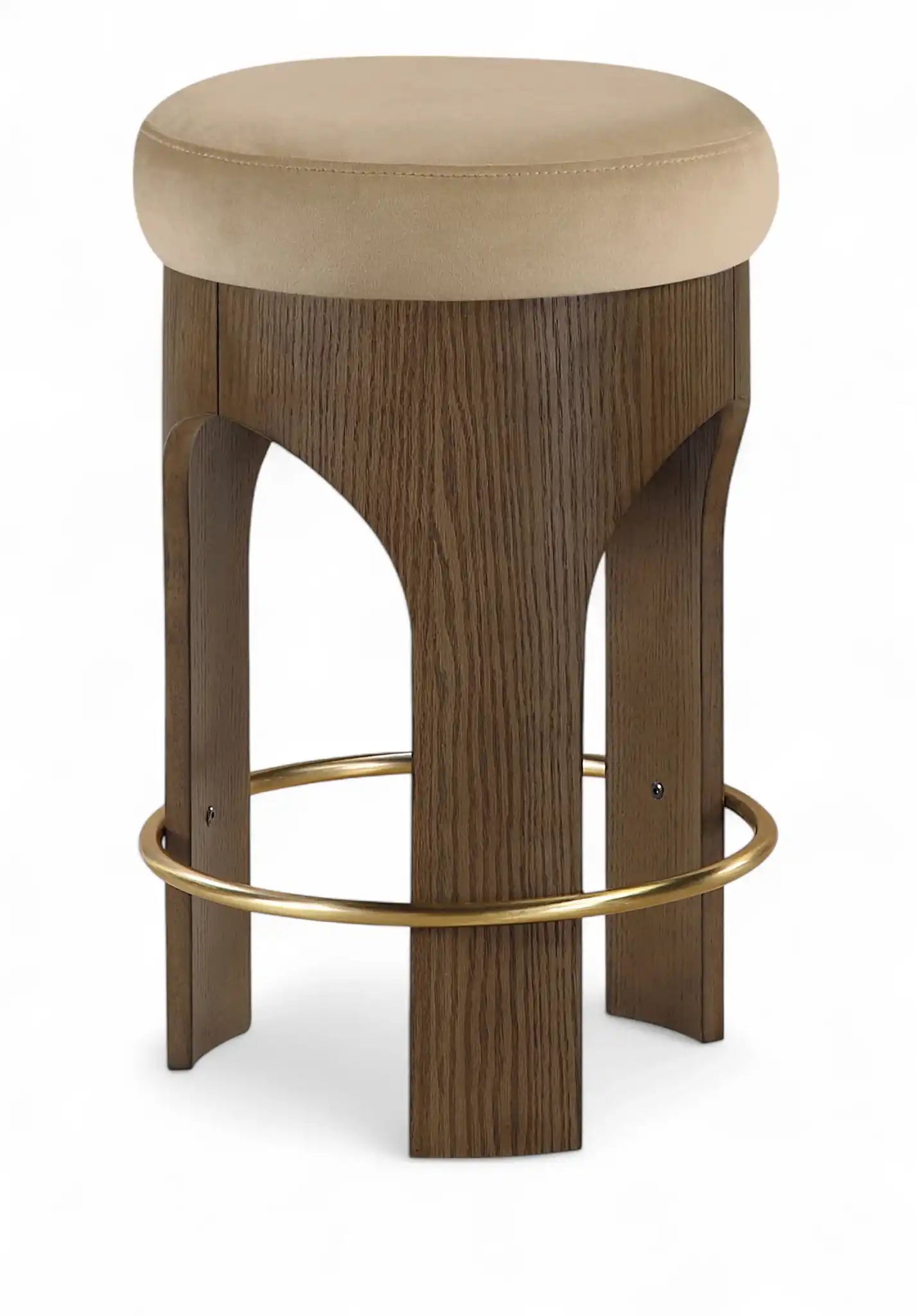 Bocceli - Counter Stool - Brown Base - Best Buy Furniture