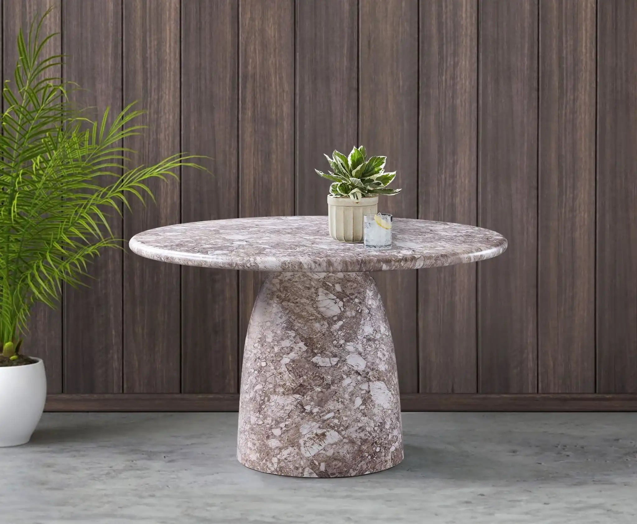 Cosenza - Round Concrete Dining Table