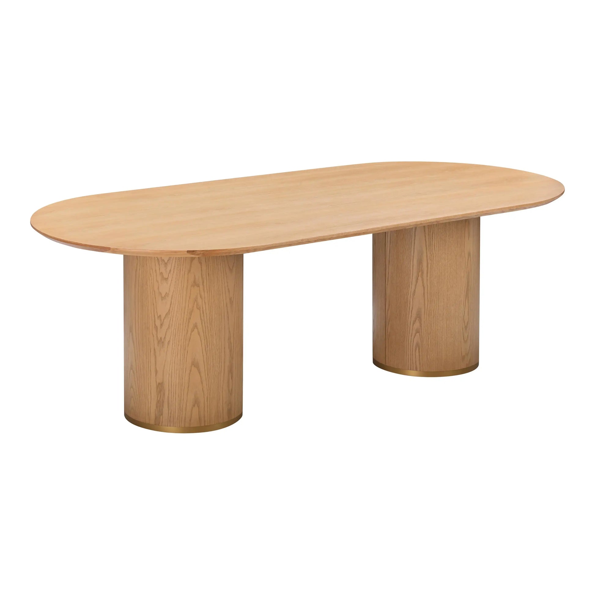 Brandy - Oval Dining Table - Natural - Best Buy Furniture