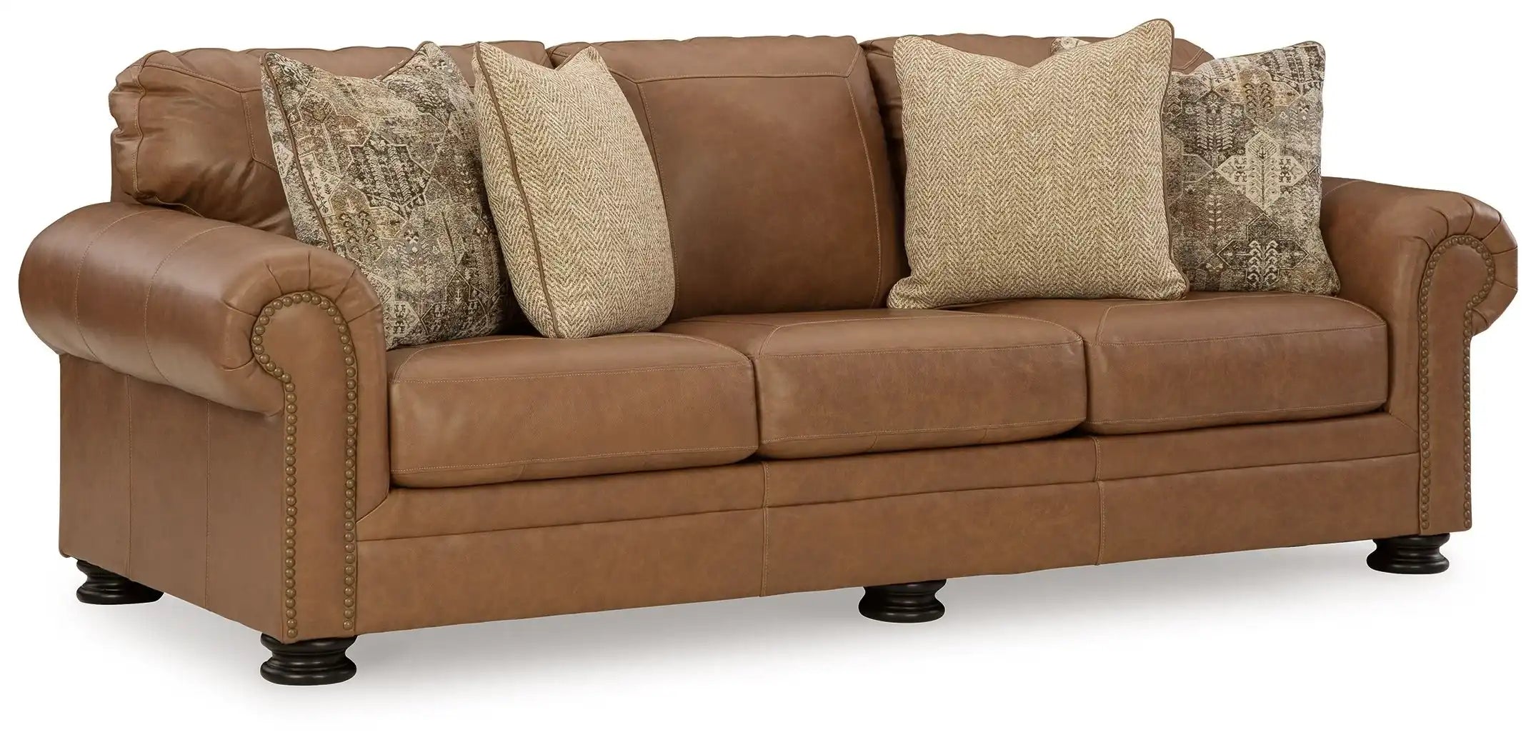 Carianna - Queen Sofa Sleeper - Caramel - Best Buy Furniture