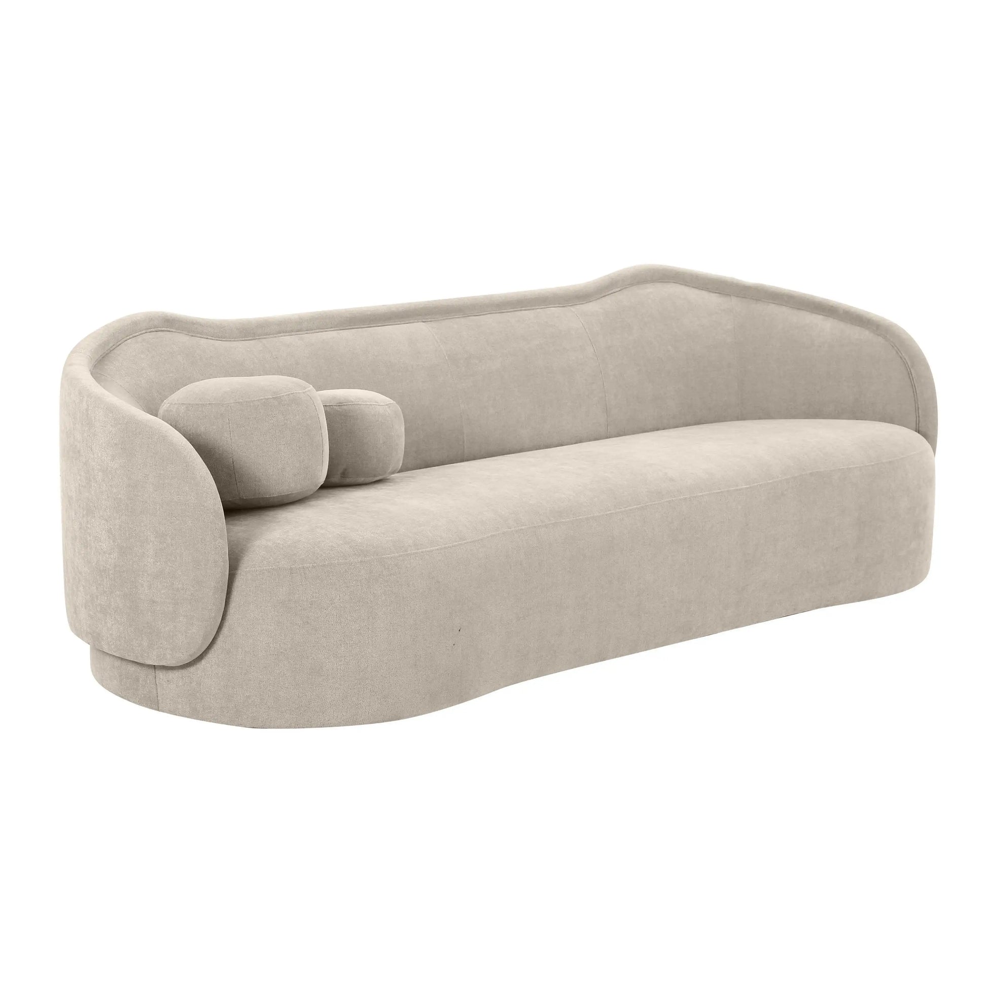 Circe - Textured Velvet Sofa - Best Buy Furniture