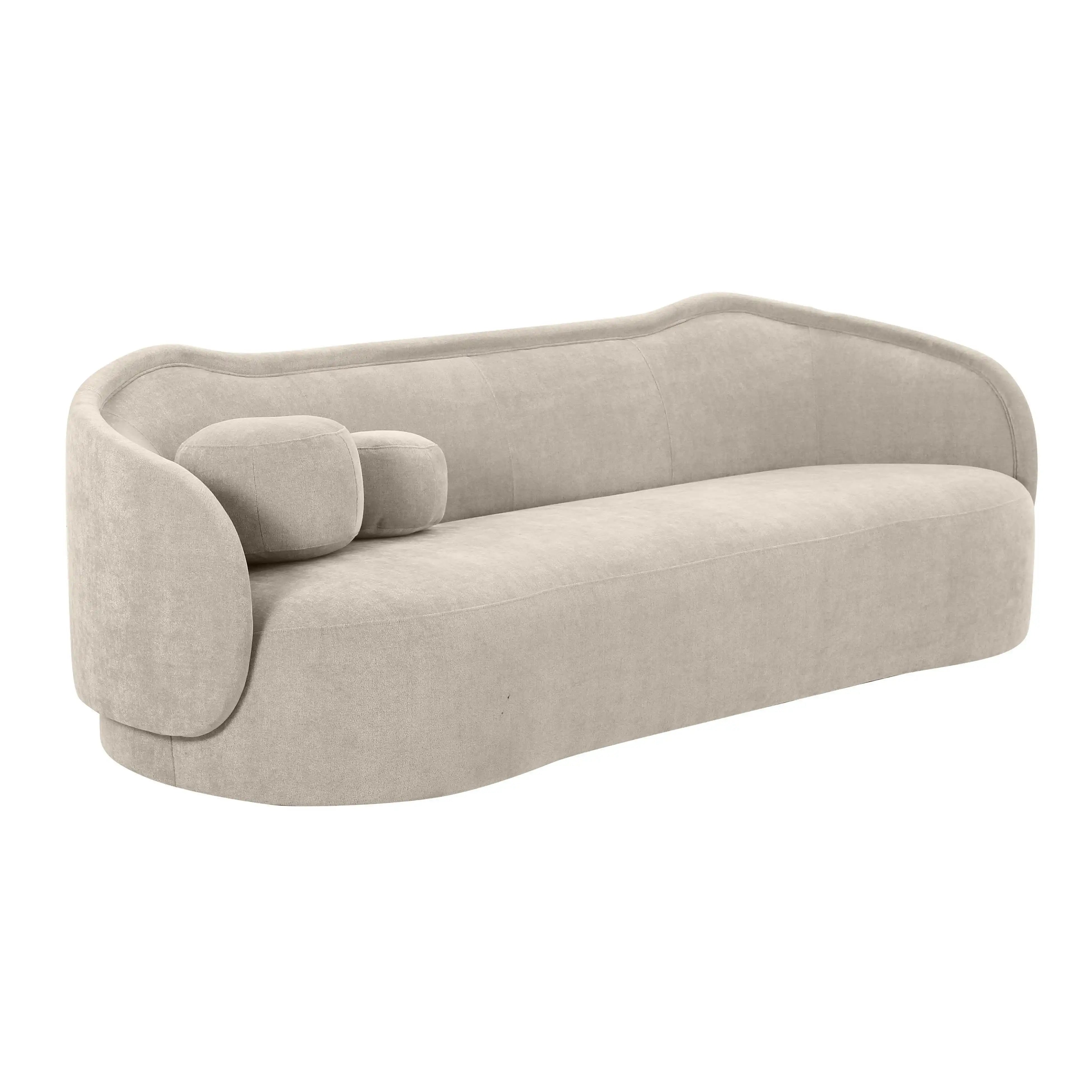 Circe - Textured Velvet Sofa - Best Buy Furniture
