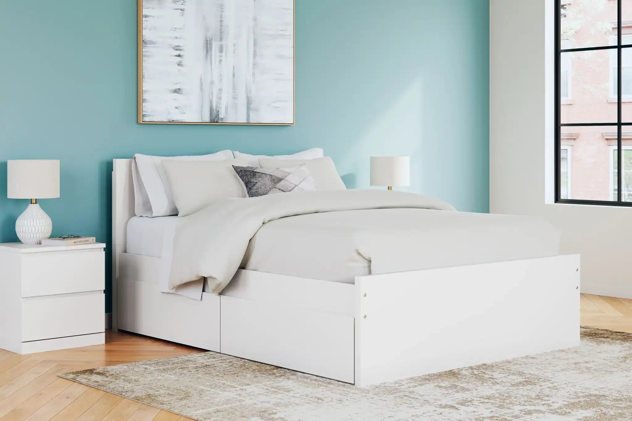 Onita - Panel Platform Bed - Best Buy Furniture