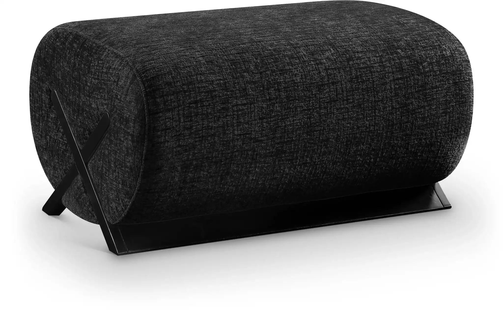 Akira - Fabric Upholstered Ottoman - Best Buy Furniture