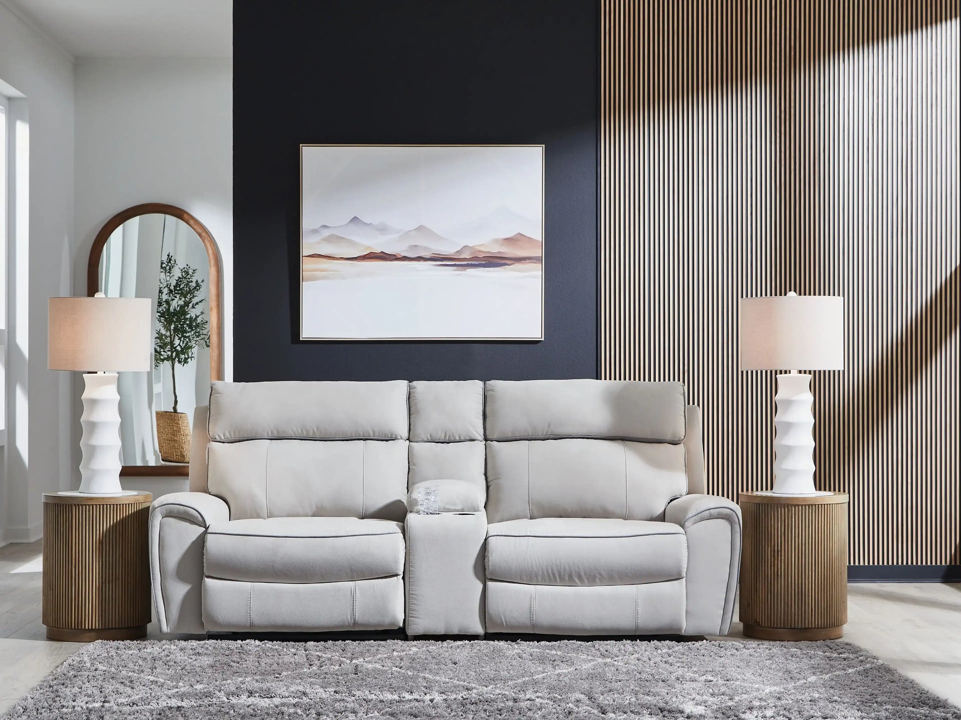 Social Pointe - Reclining Sectional - Best Buy Furniture
