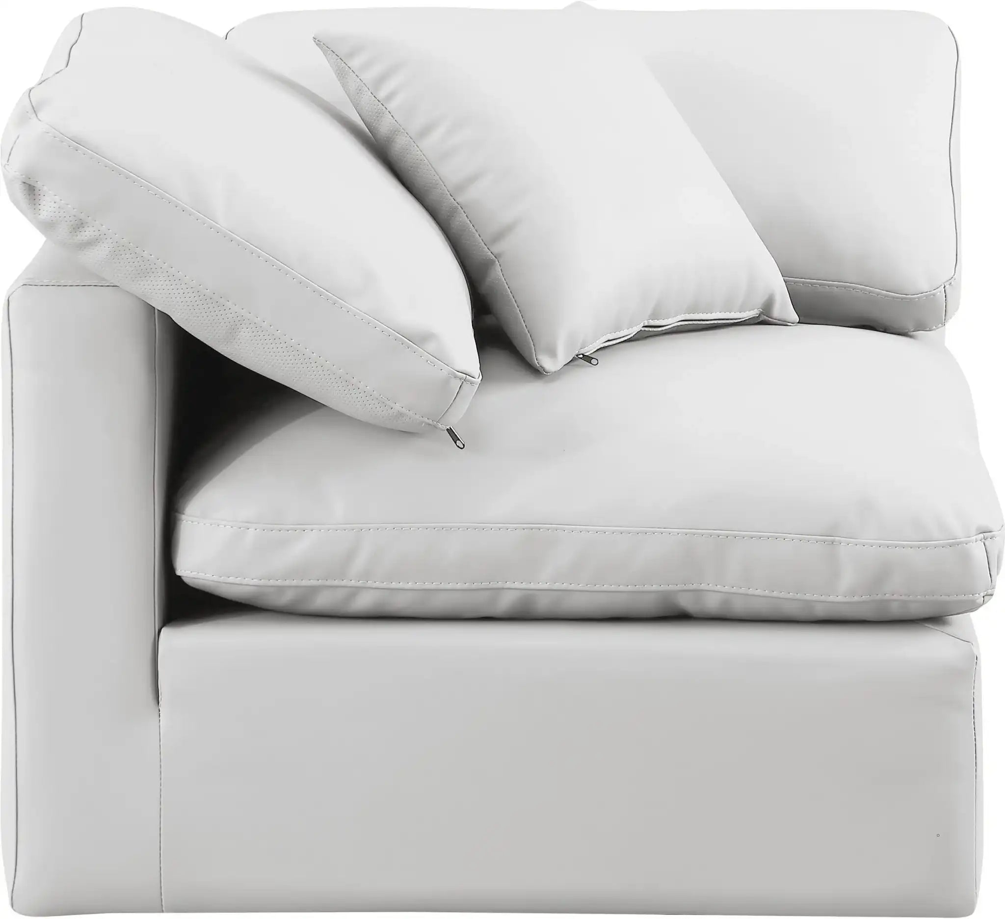Indulge - Faux Leather Corner Chair
