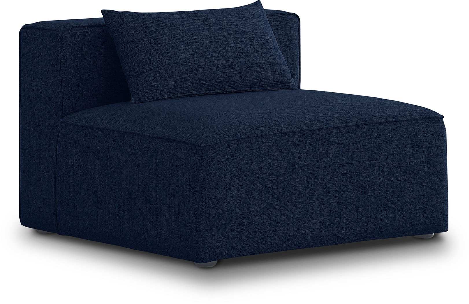 Cube - Linen Armless Chair - Best Buy Furniture