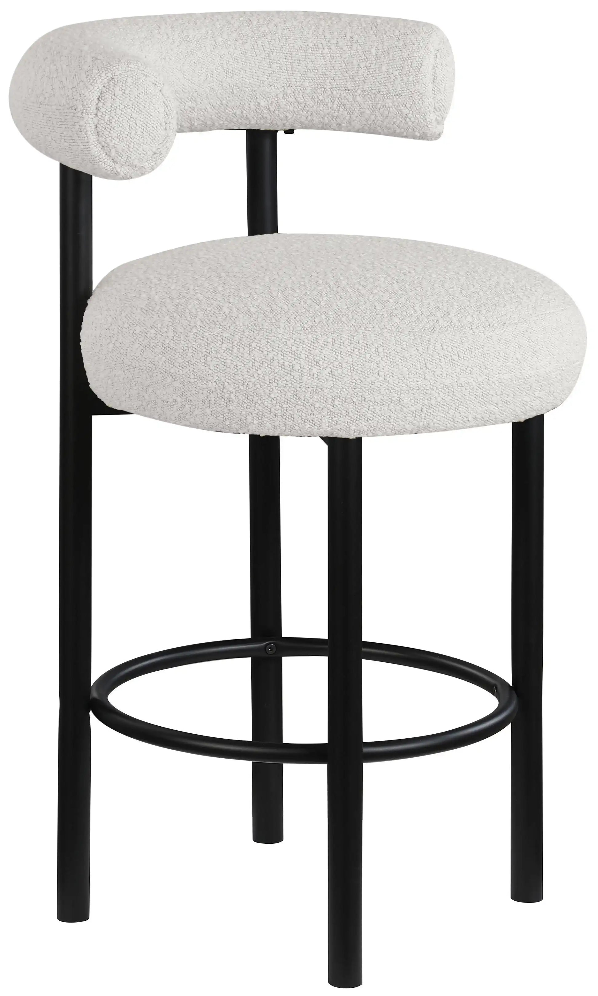 Bordeaux - Stool With Black Legs (Set of 2) - Best Buy Furniture