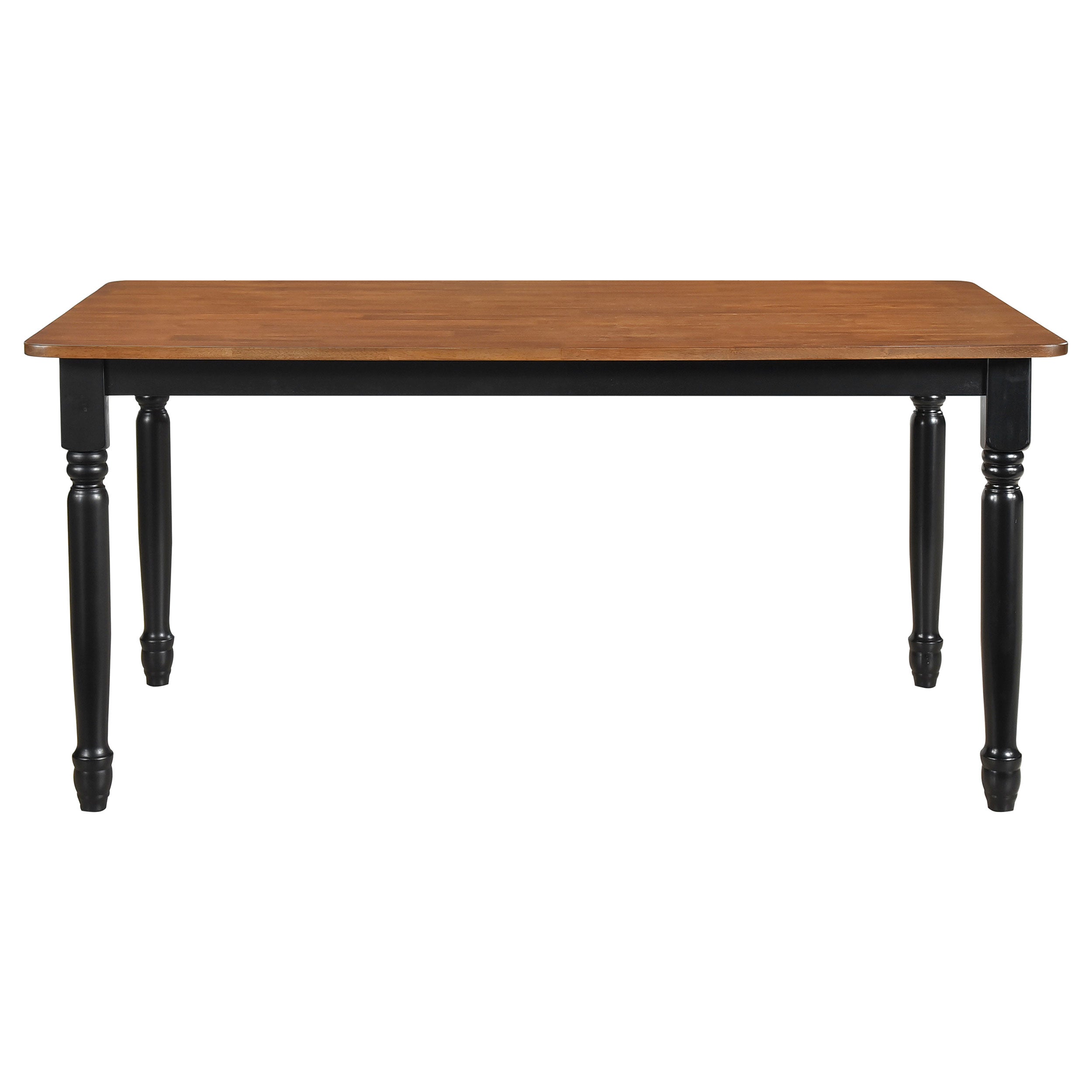 Hollyoak Rectangular 63-inch Wood Dining Table Walnut-